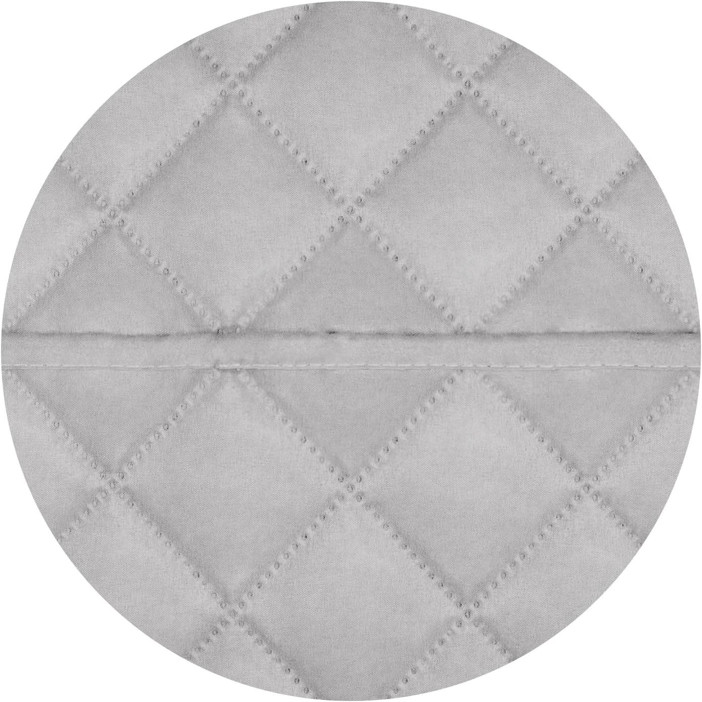 PureFit Reversible Quilted Sofa Cover, Water Resistant Slipcover Furniture Protector, Washable Couch Cover with Non Slip and Elastic Straps for Kids, Dogs (Small Recliner, Light Gray/Light Gray)