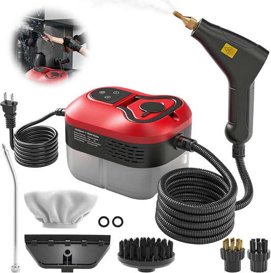 Saker Steam Cleaner for Home,6-Level Adjustable Steamer for Cleaning,Portable Handheld Steam Cleaner,Portable Steamer for Cleaning,Suitable for Kitchen Cleaning,Bathroom,Living Room