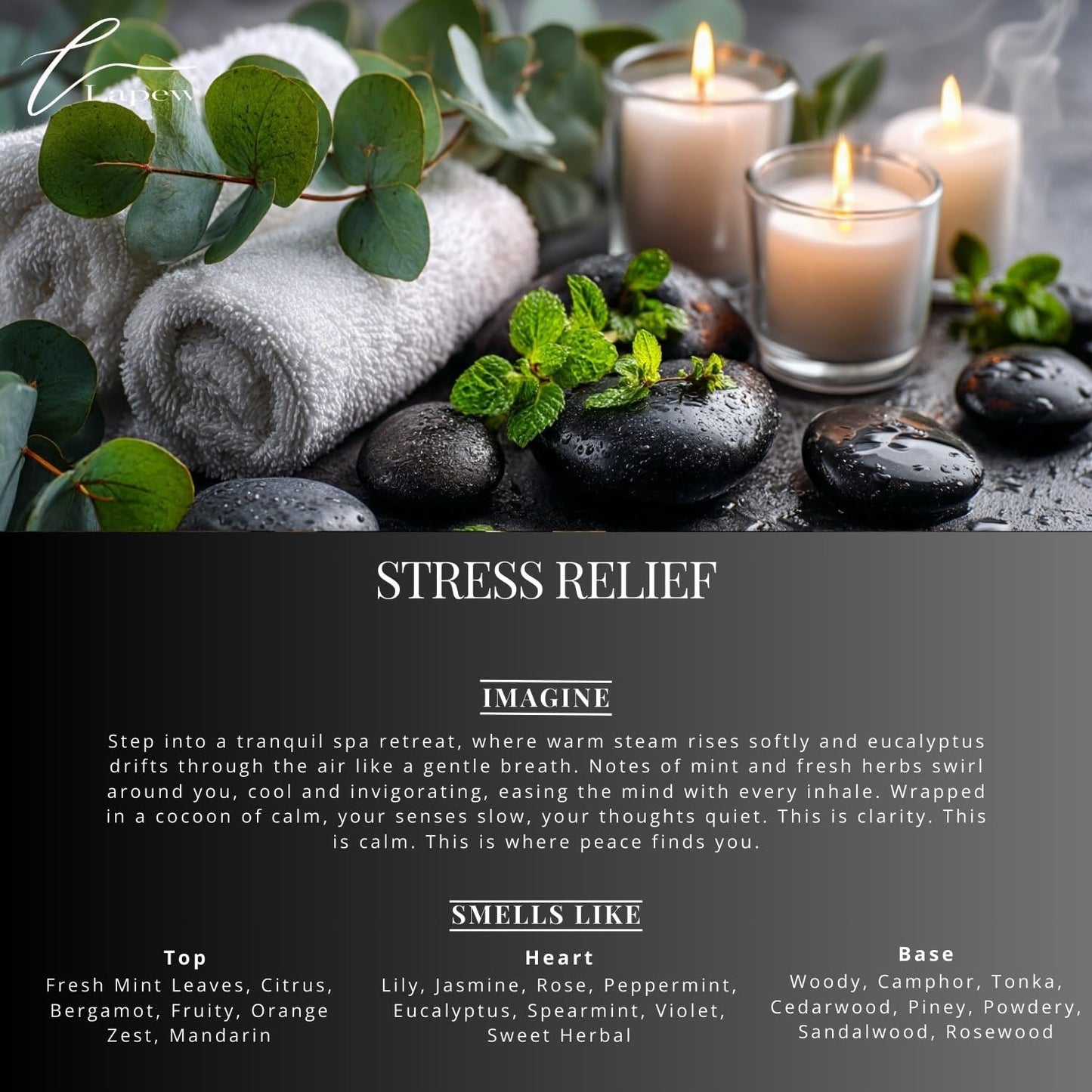 Stress Relief Carpet Freshener Powder Refill 36 oz | Powerful Odor Eliminator for Home | Upholstery Deodorizer | Carpet Deodorizer | Pet Urine | Cat Litter Box