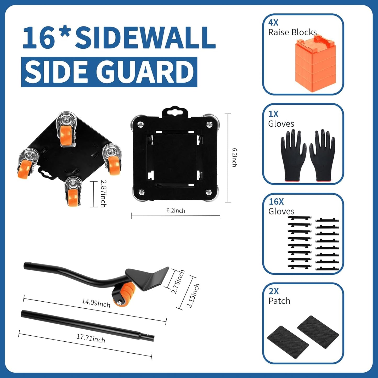 Furniture Dolly & Furniture Movers with Wheels – Furniture Lifters for Heavy Furniture – Lift and Wheel Combo Furniture Mover with Moving Furniture Gliders – Furniture Moving Wheels for Home & Office