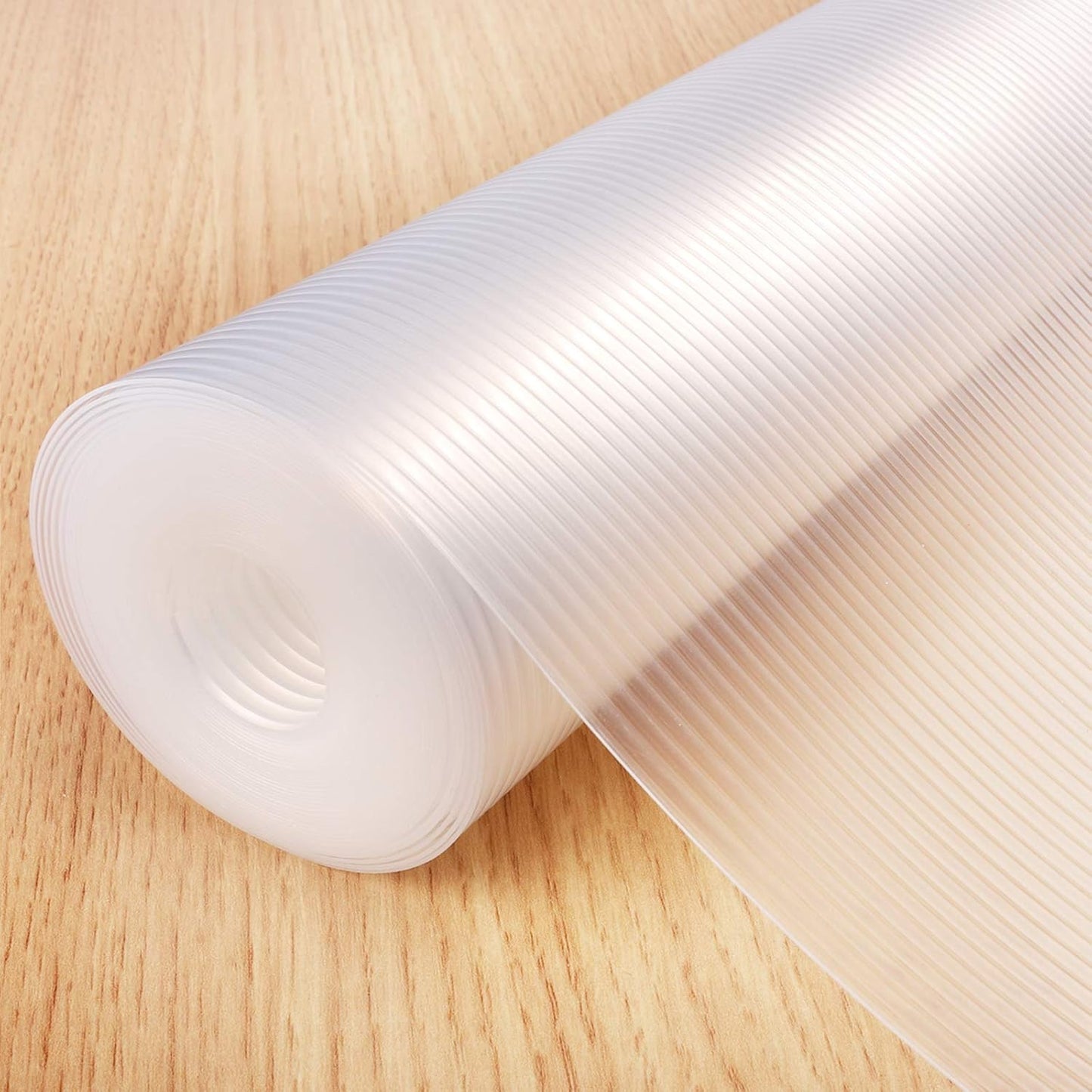 Glotoch Shelf and Drawer Liner for Kitchen Cabinet,12in x 30FT Non-Adhesive Cabinet Liners for Shelves Non Slip Waterproof Contact Paper for Cabinets Pantry Fridge EVA Wire Shelf Liner,Clear