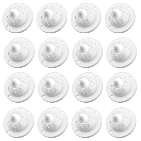 PlusRoc 16 Pack Self Adhesive Caster Wheels For Appliance, Load Capacity 14LBS Per Wheel, Mini Swivel Wheels Sliders Roller For Stand Mixers Air Fryers