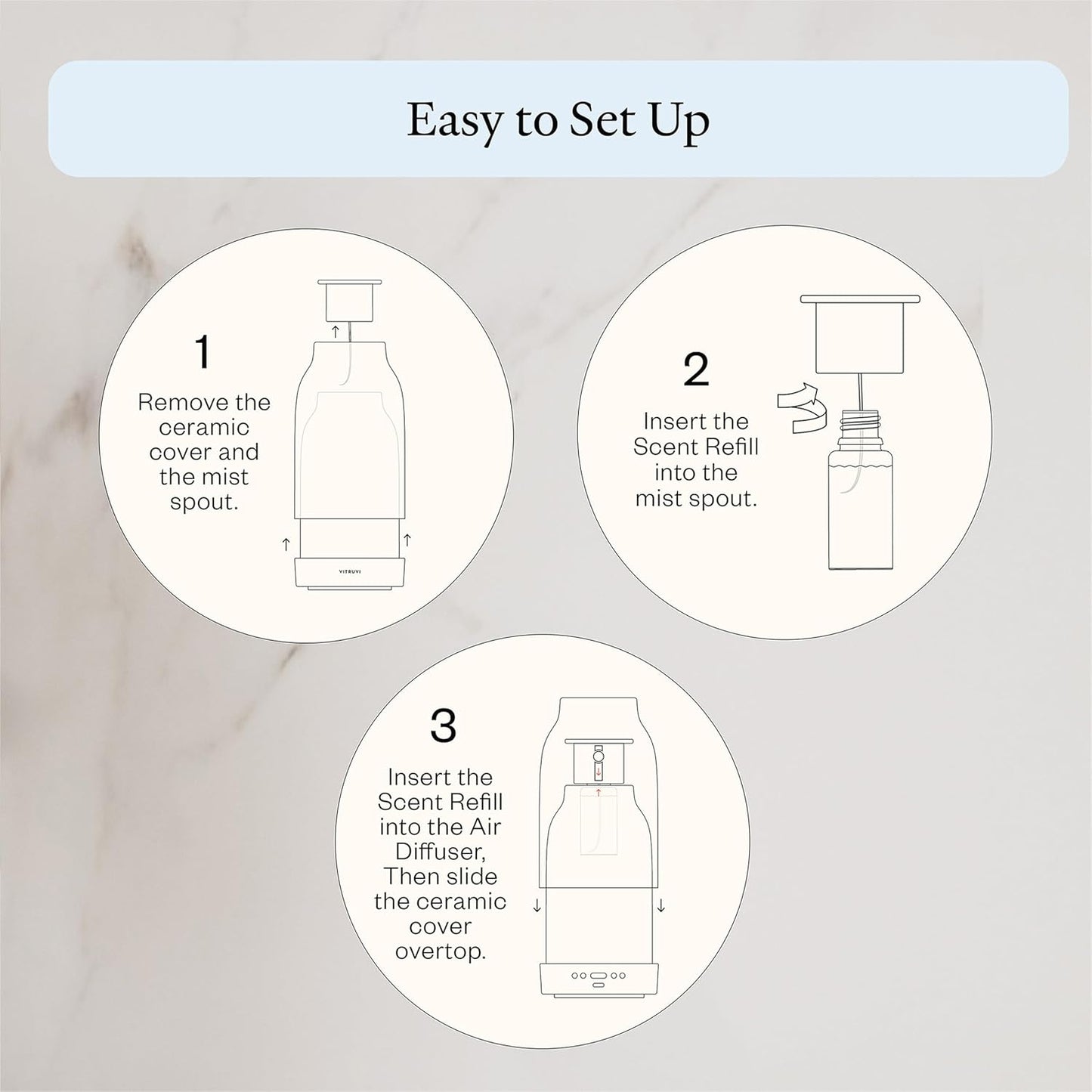 Forest Frost Scent Refill for Air Diffuser – Woodsy Blend with Fir, Cedarwood & Pine – Waterless Oil, 1 fl oz – Crisp, Fresh Aroma for Calm & Clarity