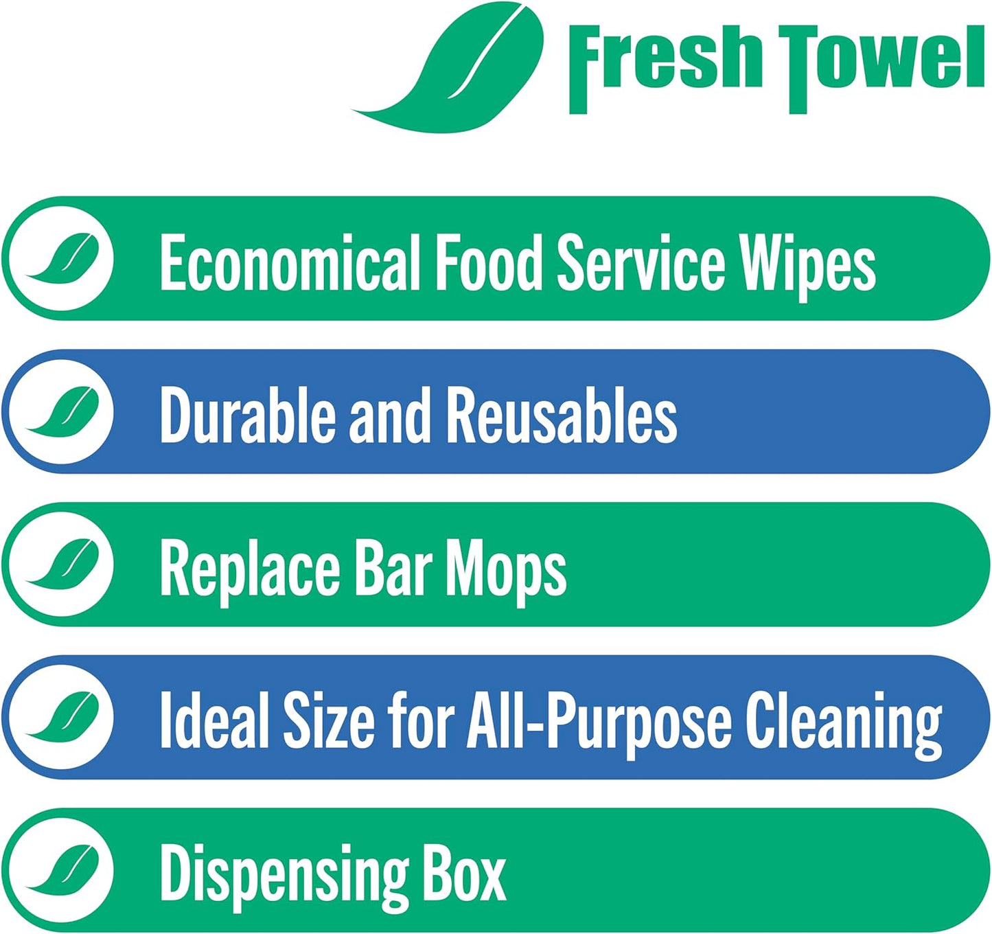 Fresh Towel Foodservice Reusable Paper Towels - 1/4 Fold, 13 x 20 inches - (1 Case of 200) All Purpose Cleaning Towels (Pink Solid)