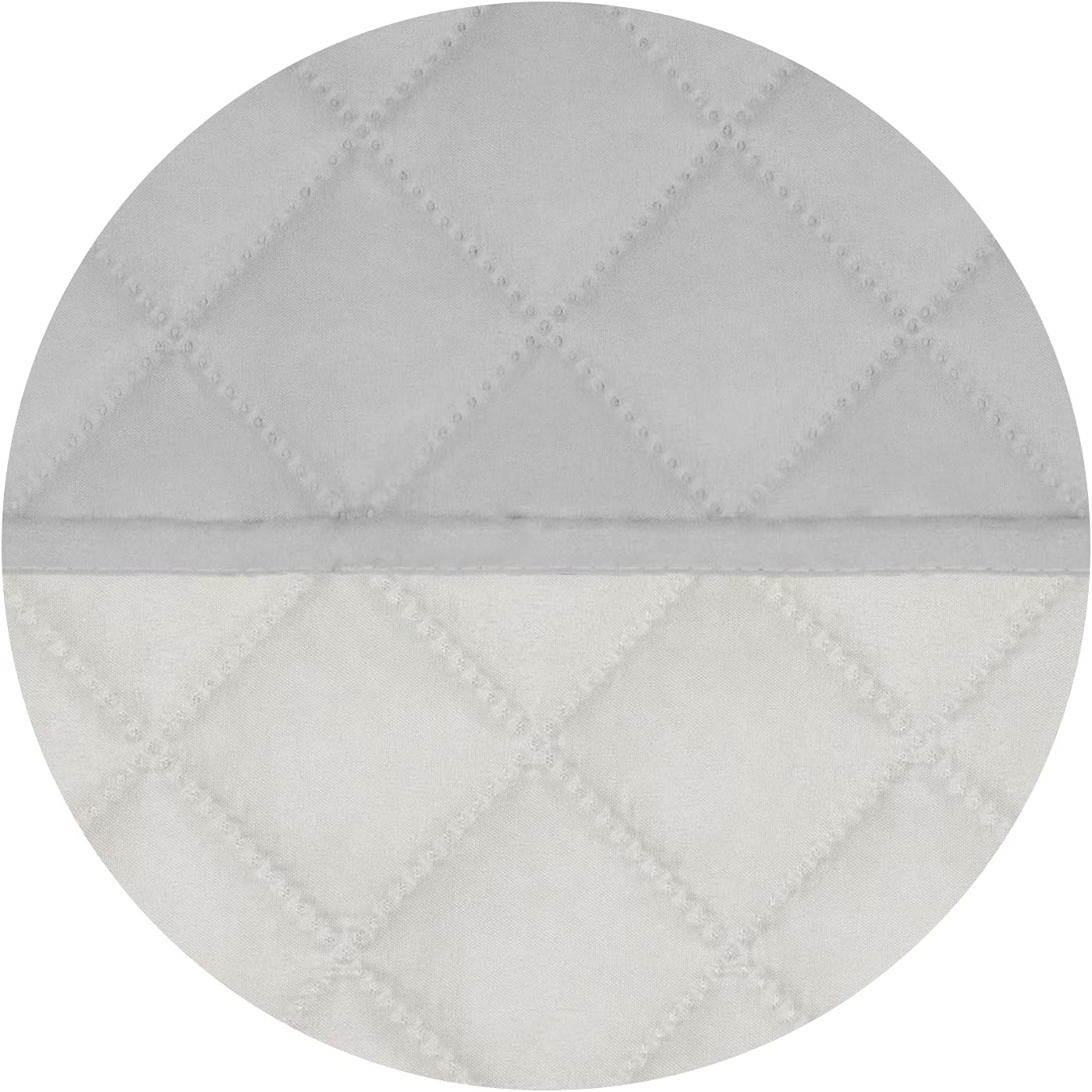 PureFit Reversible Quilted Sofa Cover, Water Resistant Slipcover Furniture Protector, Washable Couch Cover with Non Slip and Elastic Straps for Kids, Dogs, Pets (Small Recliner, Light Gray/Ivory)