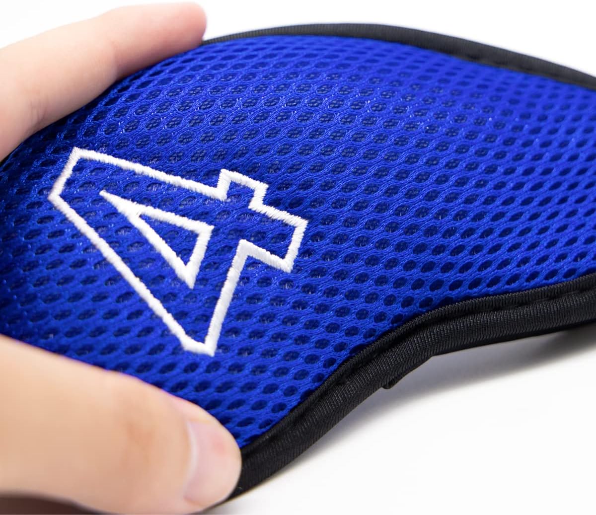 Montela Golf Iron Covers,Golf Iron Head Covers Mesh Golf Iron Covers Set 10pcs Golf Iron Headcovers,Golf Club Head Covers for Iron with Magic Tape Fit Most Brand 4-9 APSX