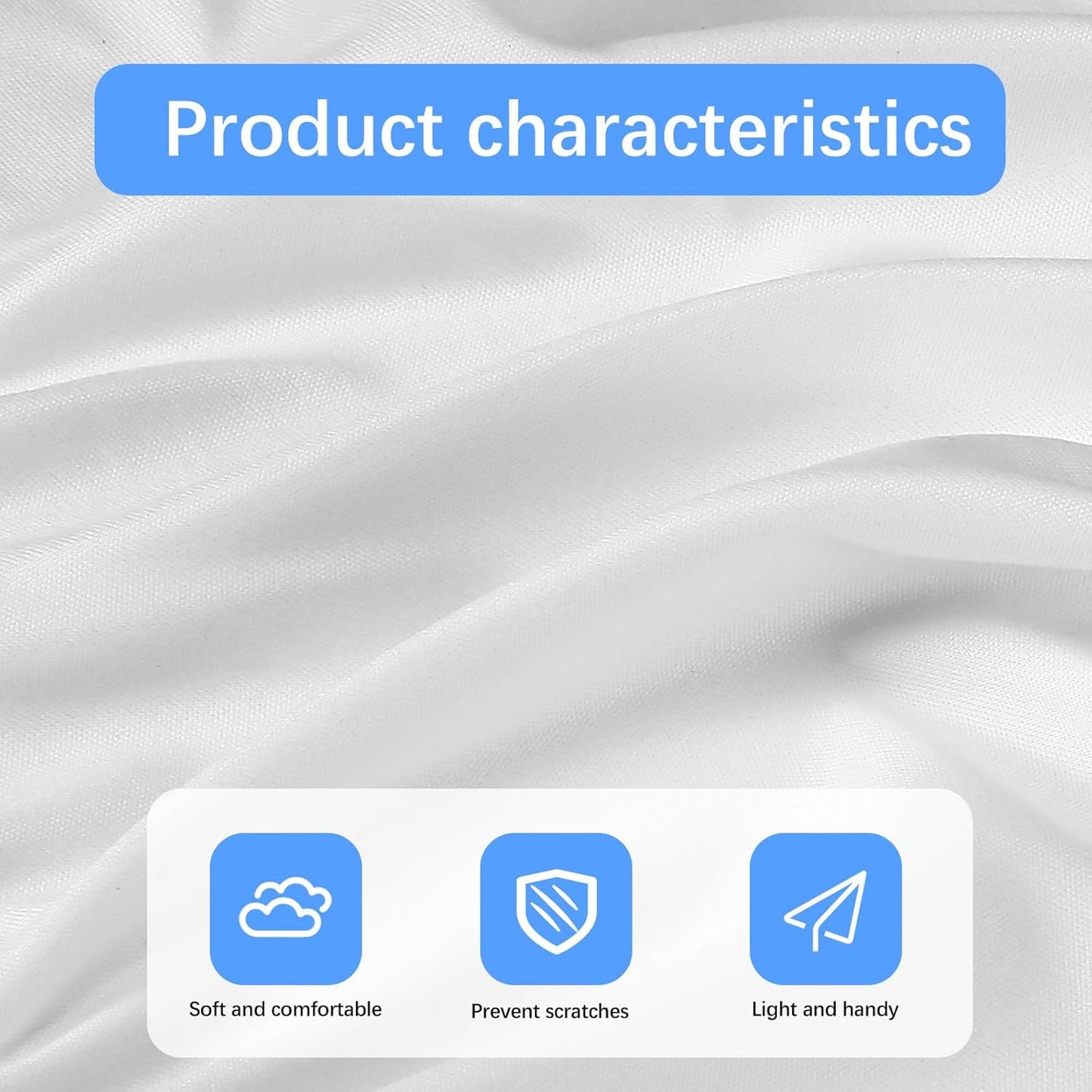 120 Pack Microfiber Cleaning Cloth for Glasses (5.5"x5.5"), Sublimation Eye Glasses Clean Cloths White Microfiber Lens Cleaner Cloths for Eyeglasses, Lenses, Silverware, Camera, Phones and Laptops