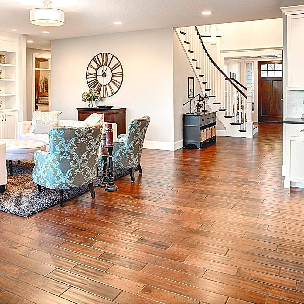 Zep Hardwood & Laminate Floor Cleaner, Brown, 128 fl oz (Pack of 4) (ZUHLF128CT)