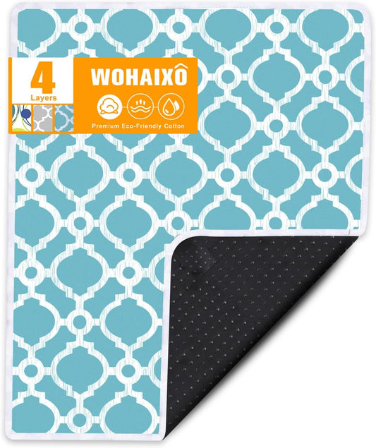 Ironing Mat, Portable Travel Ironing Pad, 28 x 24inch Ironing Mat for Table Top of Washer, Dryer, Table Top, Countertop, Silincoe Coating and Scorch Resistant