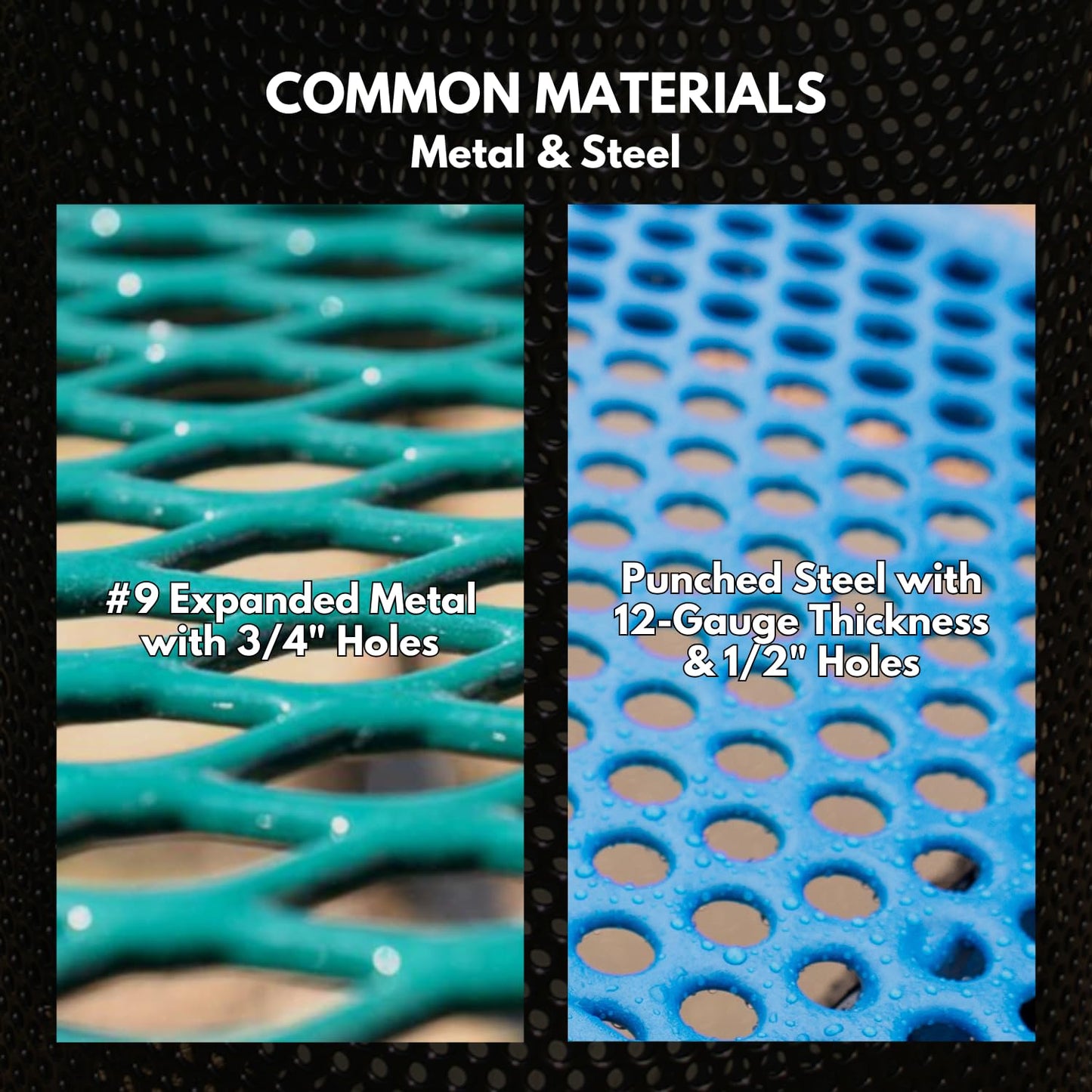 COATEDOUTDOORFURNITURE RDT-P-TXTBLK Heavy Duty Round Trash Receptacle with Dome Top, Liner Included, 32 Gallon, Textured Black, Made in America