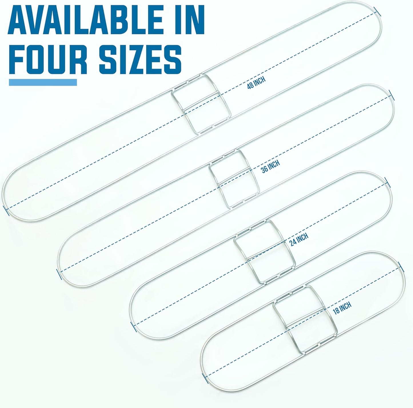 Kleen Handler 48 Inch Commercial Dust Mop Frame (3 Pack)