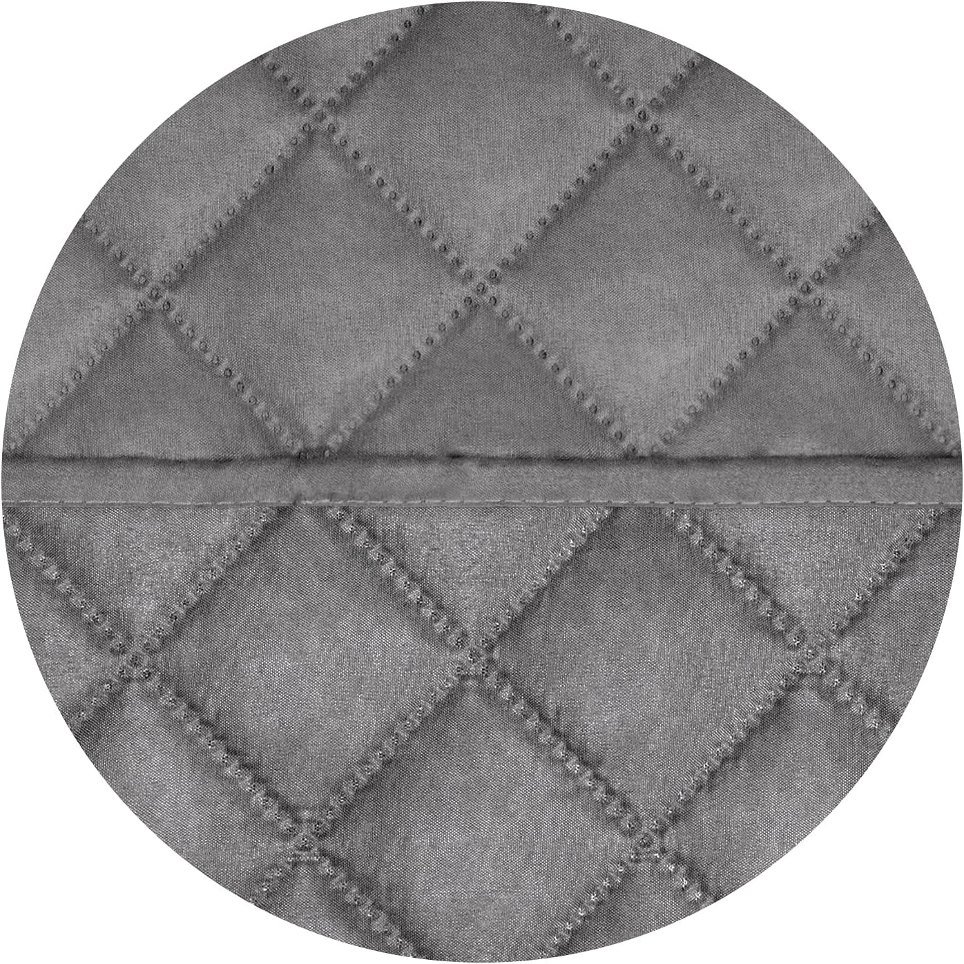 PureFit Reversible Quilted Sofa Cover, Water Resistant Slipcover Furniture Protector, Washable Couch Cover with Non Slip and Elastic Straps for Kids, Dogs, Pets (Chair, Gray/Gray)