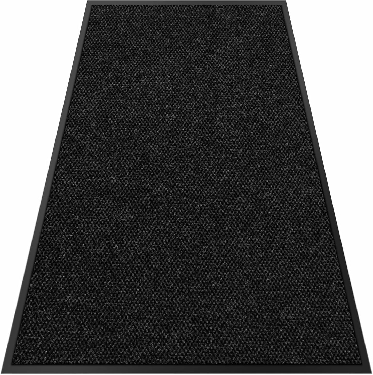 4′ x 20′ Front Door Mat Indoor Outdoor Entrance, Commercial Floor Mat Heavy Duty Dirt Trapper Entryway Doormat, Custom Size Non Slip Rubber Backing Welcome mat, Door Mat for High Traffic Area