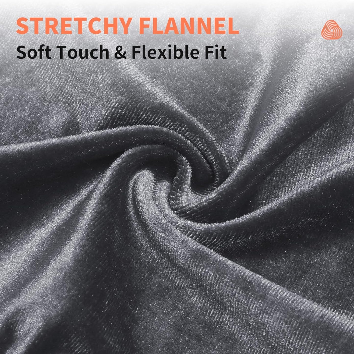 Door Draft Stopper for Bottom of Door, Under Door Gap Filler/Seal for Big Gap, No Folding Required, Flexible Installation Door Sweep soundproofing Strip for Home & Apartment, 28-32in, Grey