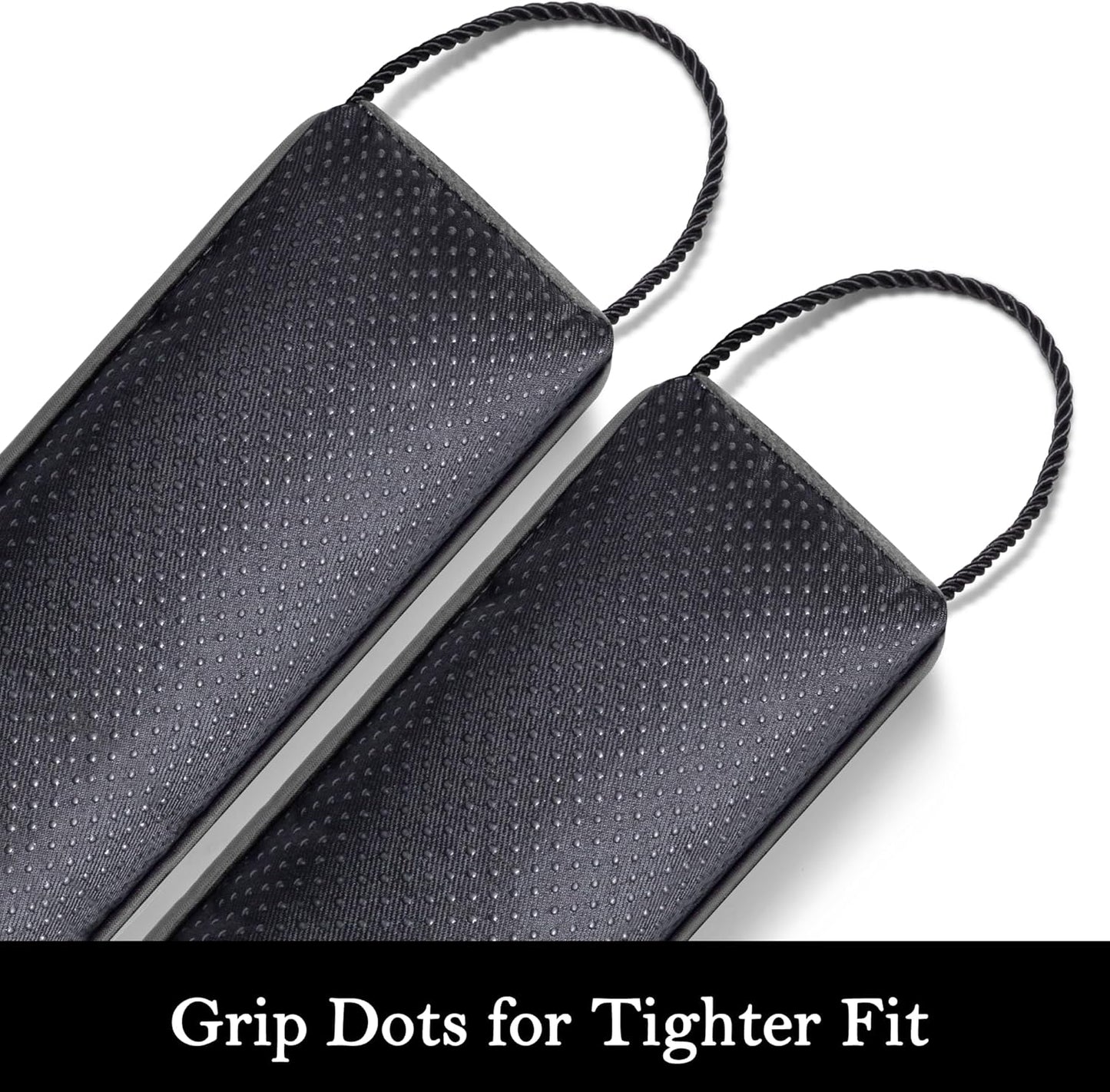 Sunolga 42" Door Draft Stopper Blocks Hot and Cold Air with Removable Washable Cover for Gaps Up to 3", All-Season Seal for Noise, Door Sweep for Bottom of Door and Window, Home Essentials, Gray