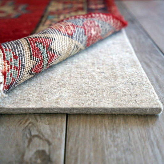 RUGPADUSA - Eco-Plush - 10'x13' - 1/4" Thick - 100% Felt - Premium Cushioned Rug Pad - Available in 3 Thicknesses, Many Custom Sizes