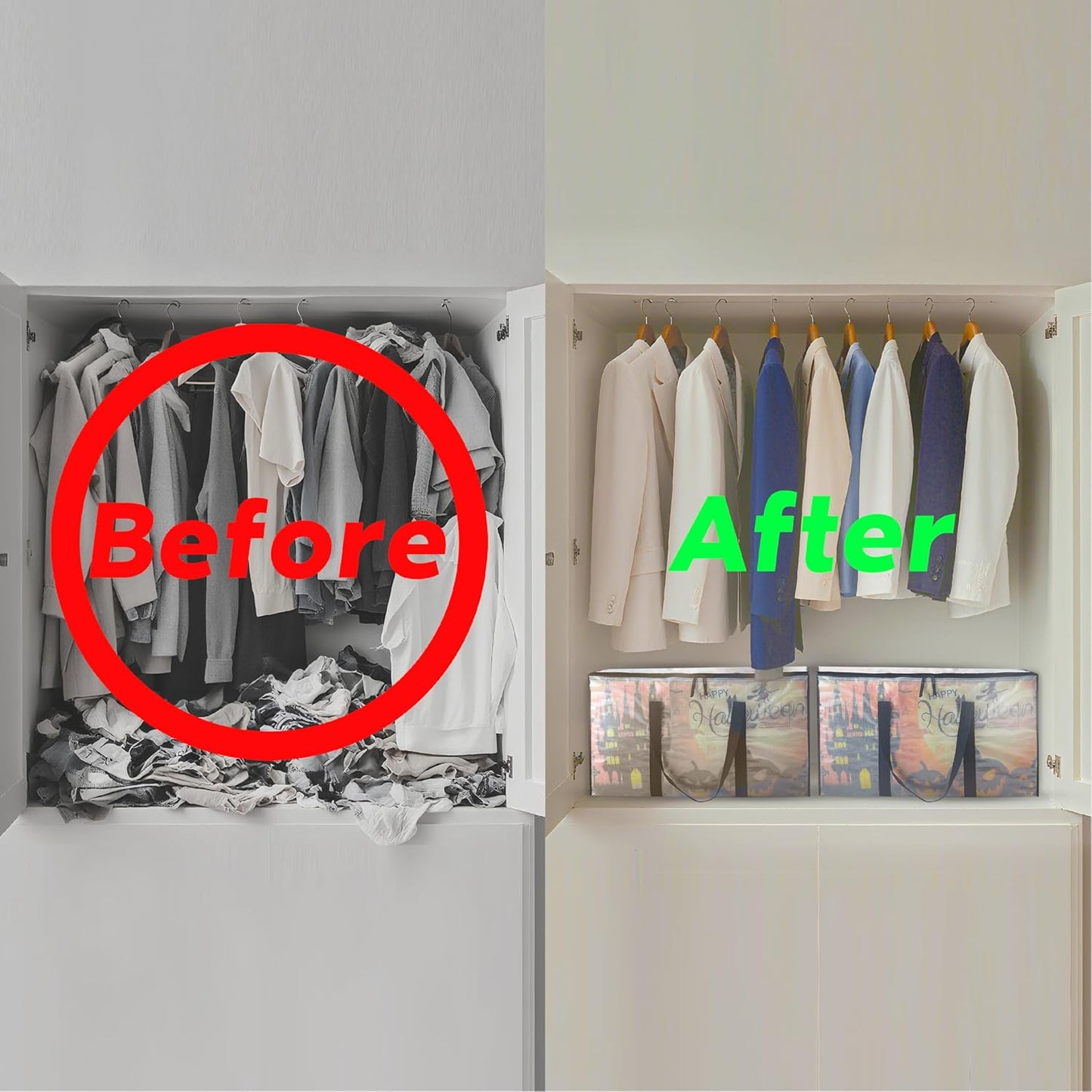 Heavy Duty 93L (24.5 Gallon) Stackable Storage Bins with Fully Openable Lids, Moving Bags Heavy Duty, Clear Plastic Totes for Moving Storage, Home Organization, Closet, Dorm Room. 4 Pack