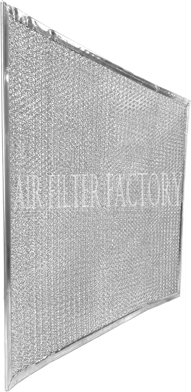 Air Filter Factory A-Coil Filter 921784, C8DAM01830U-B, 921788 Replacement For Nordyne HVAC Aluminum Mesh Filter Screen 15" X 16.92" X 3/32" 2-Pack