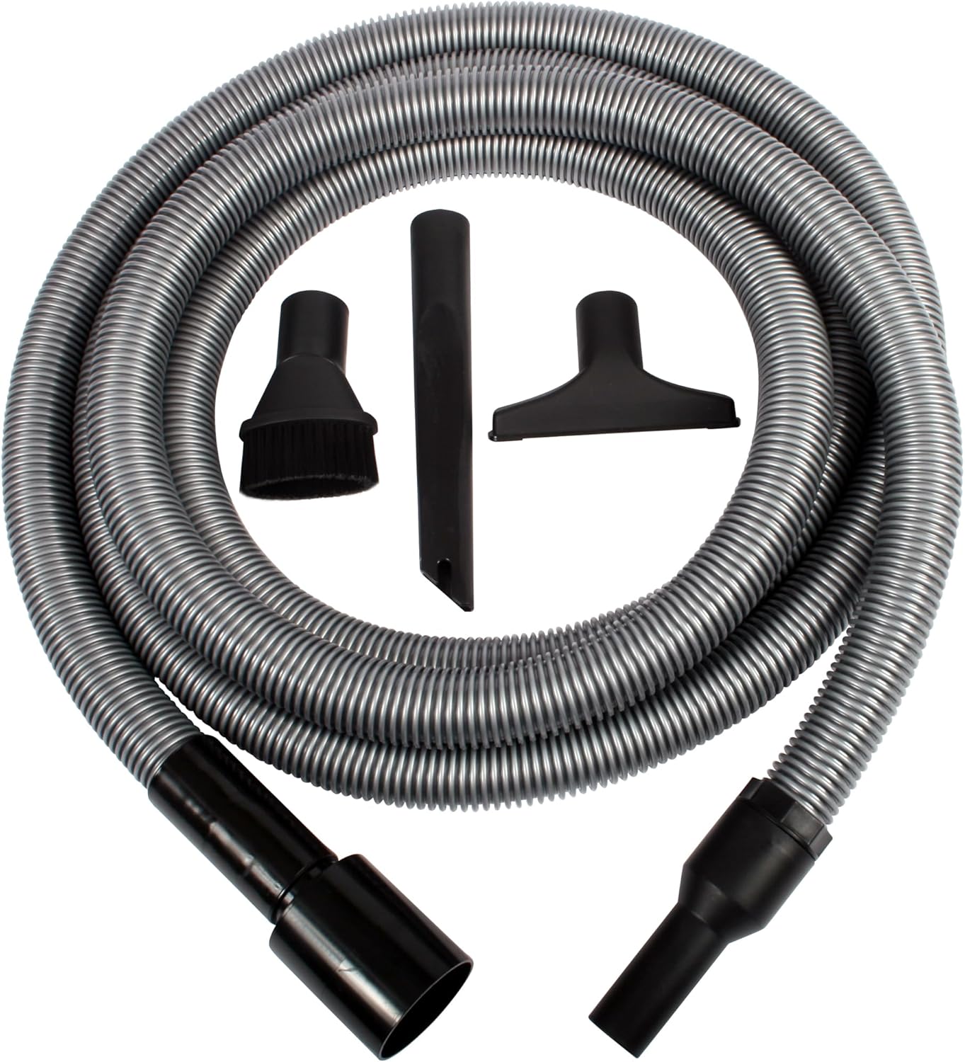 16 Ft. Home Shop Vacuum Extension Hose and Attachment Set