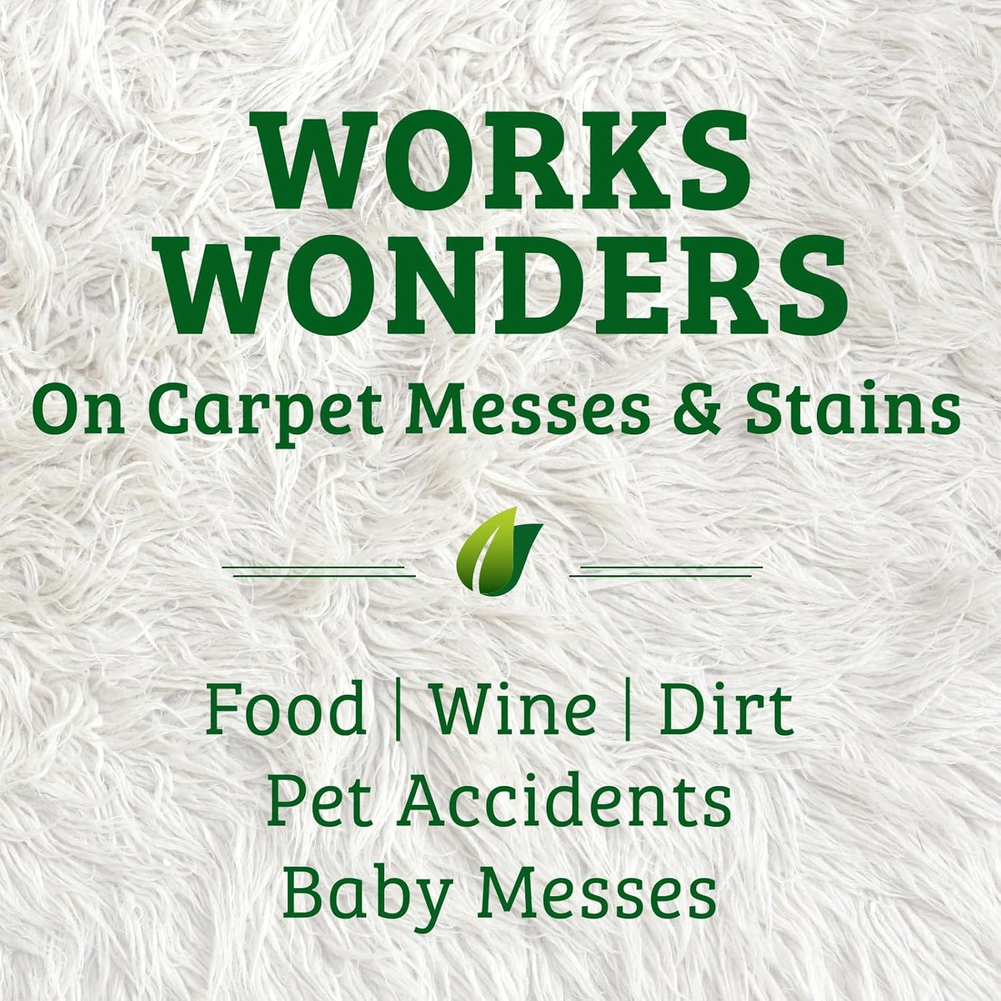 Biokleen Bac-Out Carpet Stain Remover Enzymatic, Destroys Stains & Odors Safely, for Pet Urine, Laundry, Diapers, Wine, Carpets, More, Eco-Friendly, Plant-Based