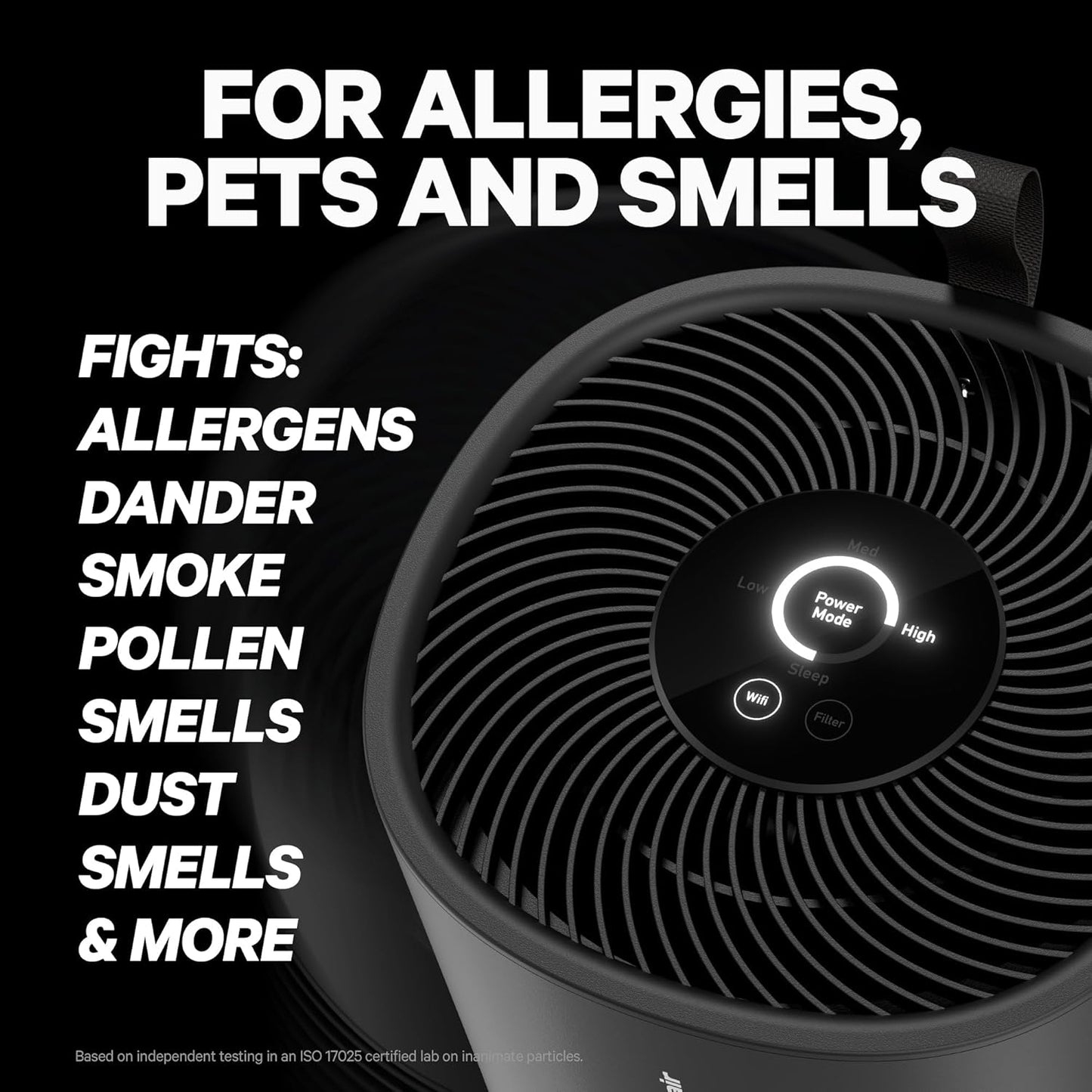 PuroAir 130i Smart Air Purifiers for Home Large Rooms - Covers Up To 600 Sq Ft - Filters Up To 99.9% of Pollutants, Smoke, Pollen, Dust - Quiet Air Filter - Air Purifiers for Bedroom (2 Pack)