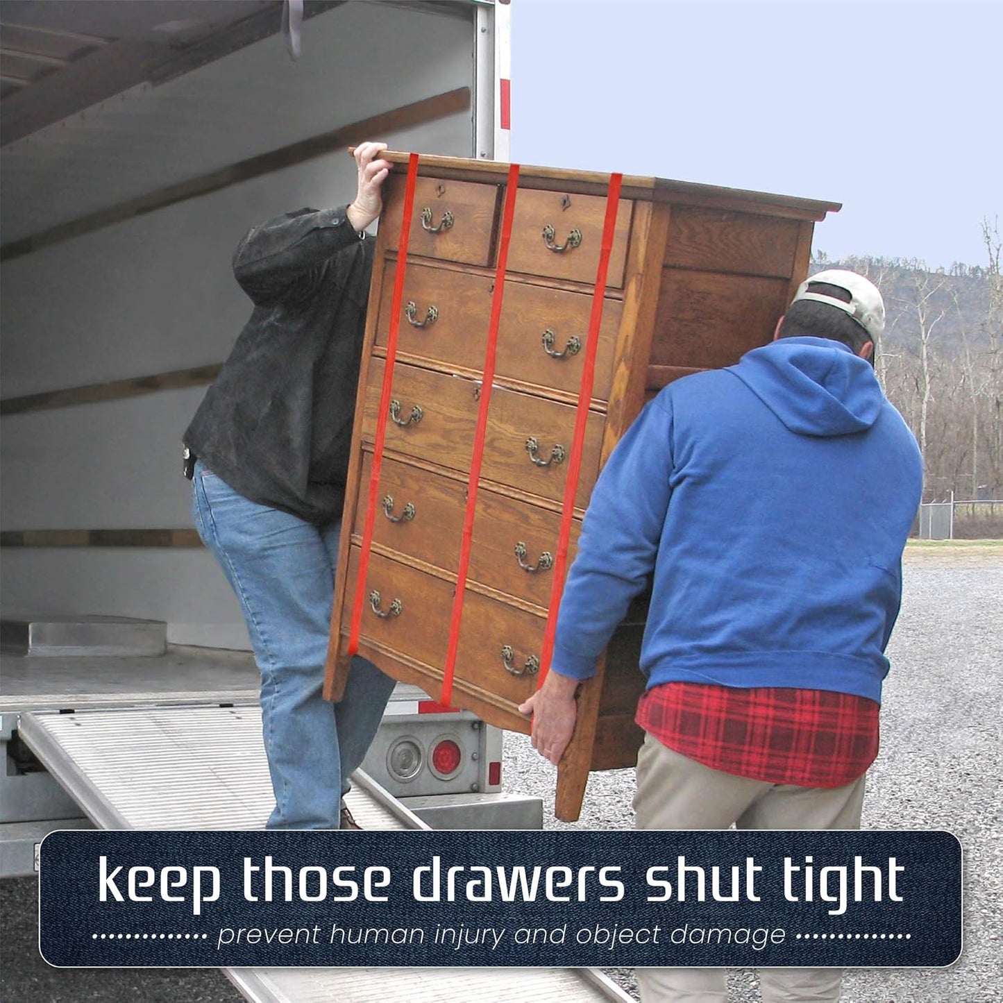 36 Pack Mover Blanket Rubber Bands - Extra Large Rubber Bands for Moving Blankets and Furniture - Variety of Sizes 26in, 30in & 42in - 36 Moving Bands Total - kitchentoolz