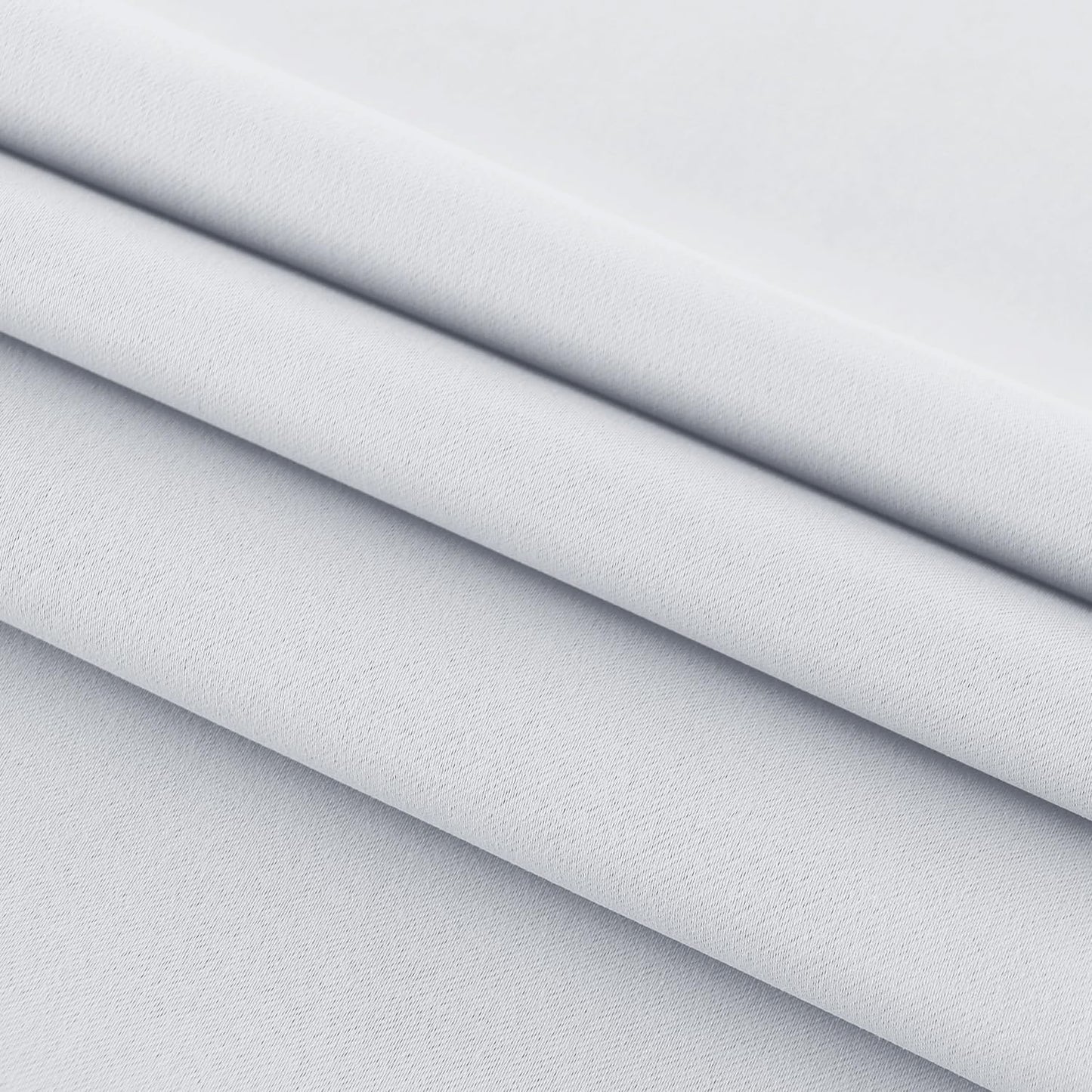 DWCN French Door Curtains – Rod Pocket Thermal Curtain for Doors with Glass Window, Kitchen and Patio Doors for Privacy, 54 X 40 Inch Length, 1 Curtain Panel with Tieback, Greyish White