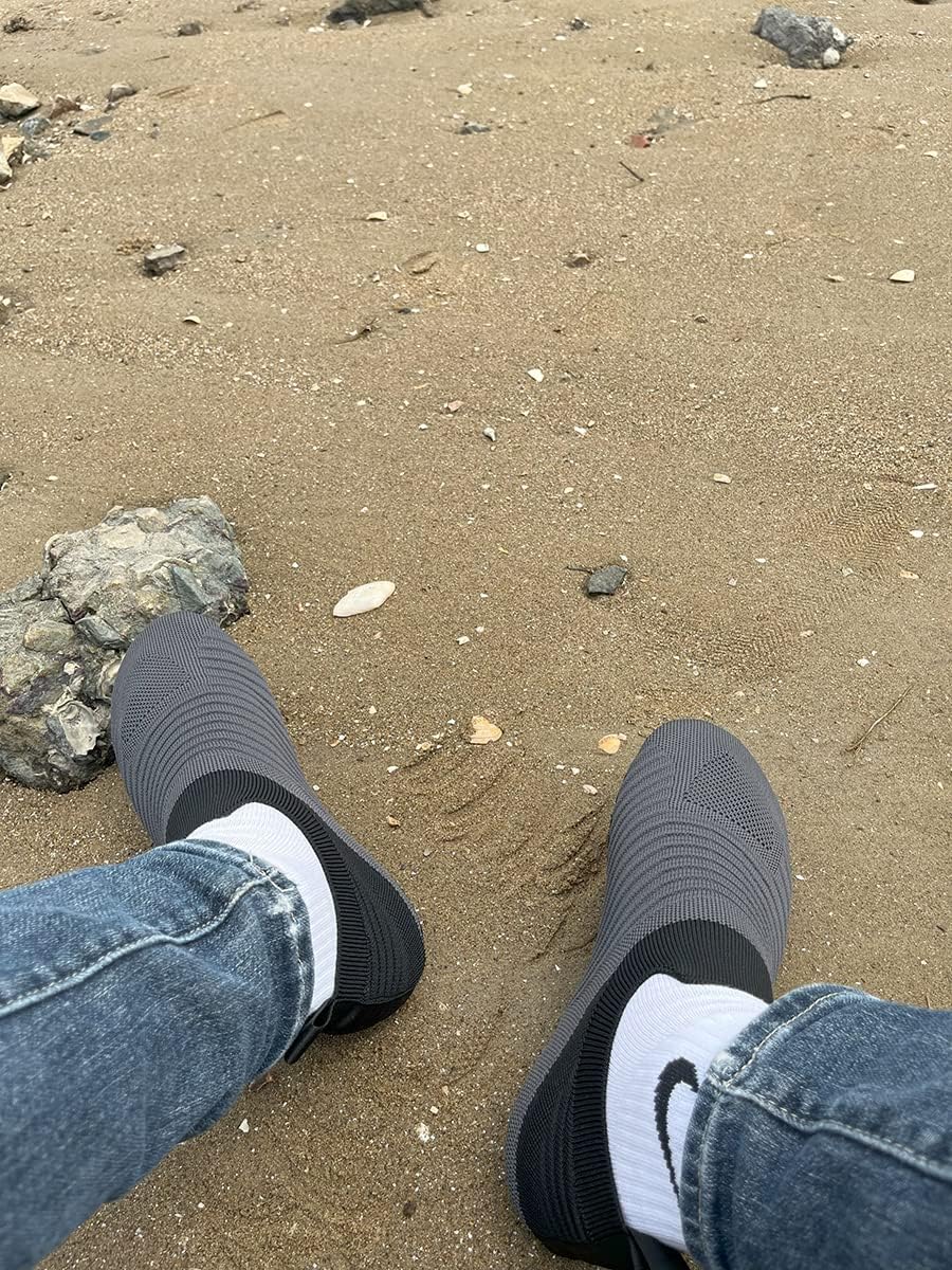 Adult Indoor House Slippers Socks Lightweight Non Slip Grip House Home Shoes for Women Men