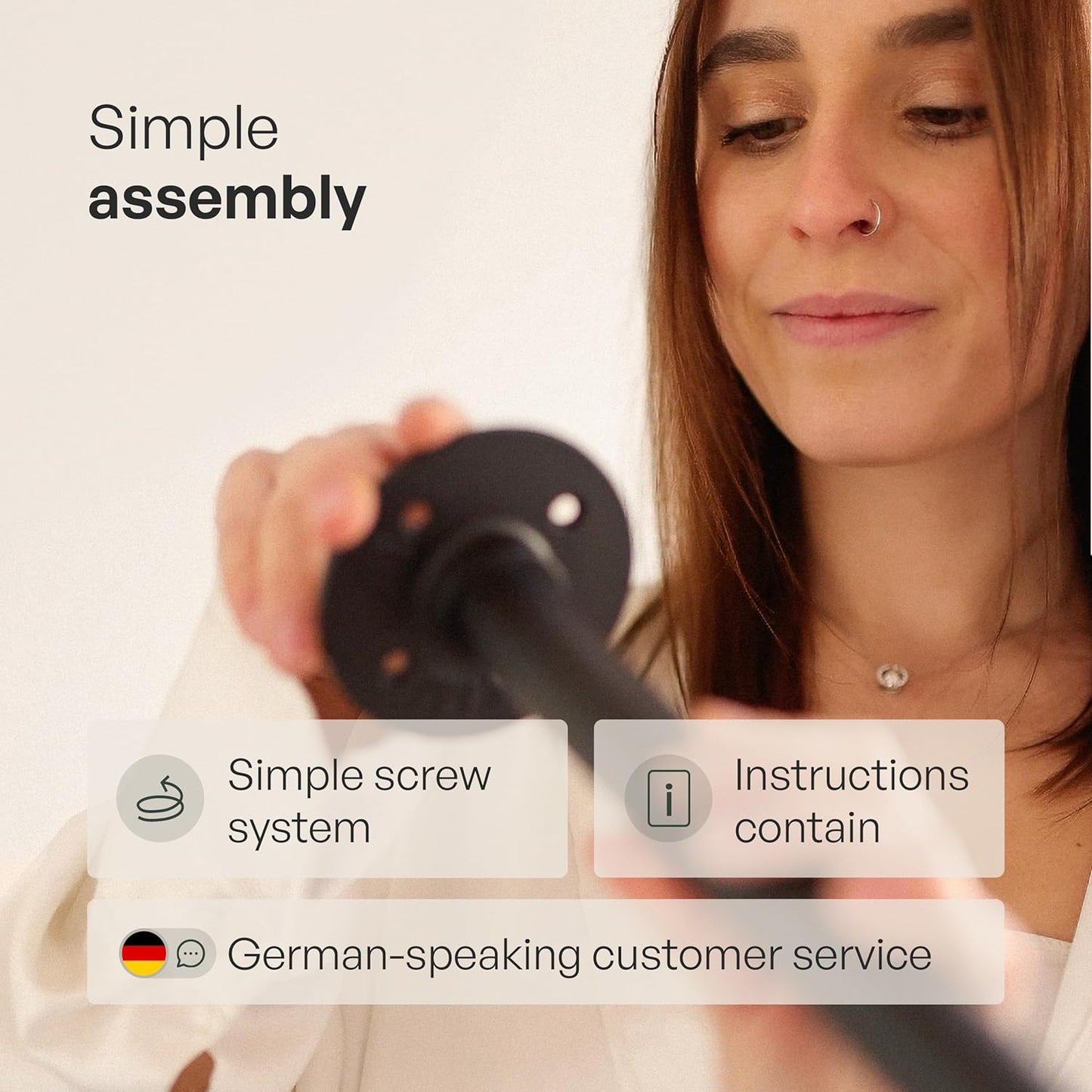 pamo Industrial Pipe Clothing Rack with Shelf - 220 lbs Capacity - Free Standing Clothes Rack and Walk In Closet for Wardrobe