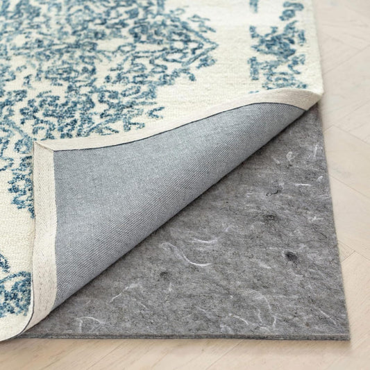 RUGPADUSA - Dual Surface - 1'10" x 2'10" - 1/8" Thick - Felt + Rubber - Non-Slip Backing Rug Pad - Adds Low-Profile Comfort and Protection