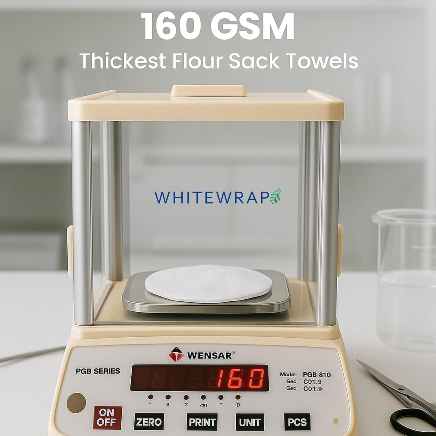 Flour Sack Towels| Tea Towel for Crafts| Kitchen Dish Cotton Blank Towel for Embroidery|Baking Bread Proofing Linen Cover| Thick Absorbent Quick Dry| 6 Pack 18"x28" White