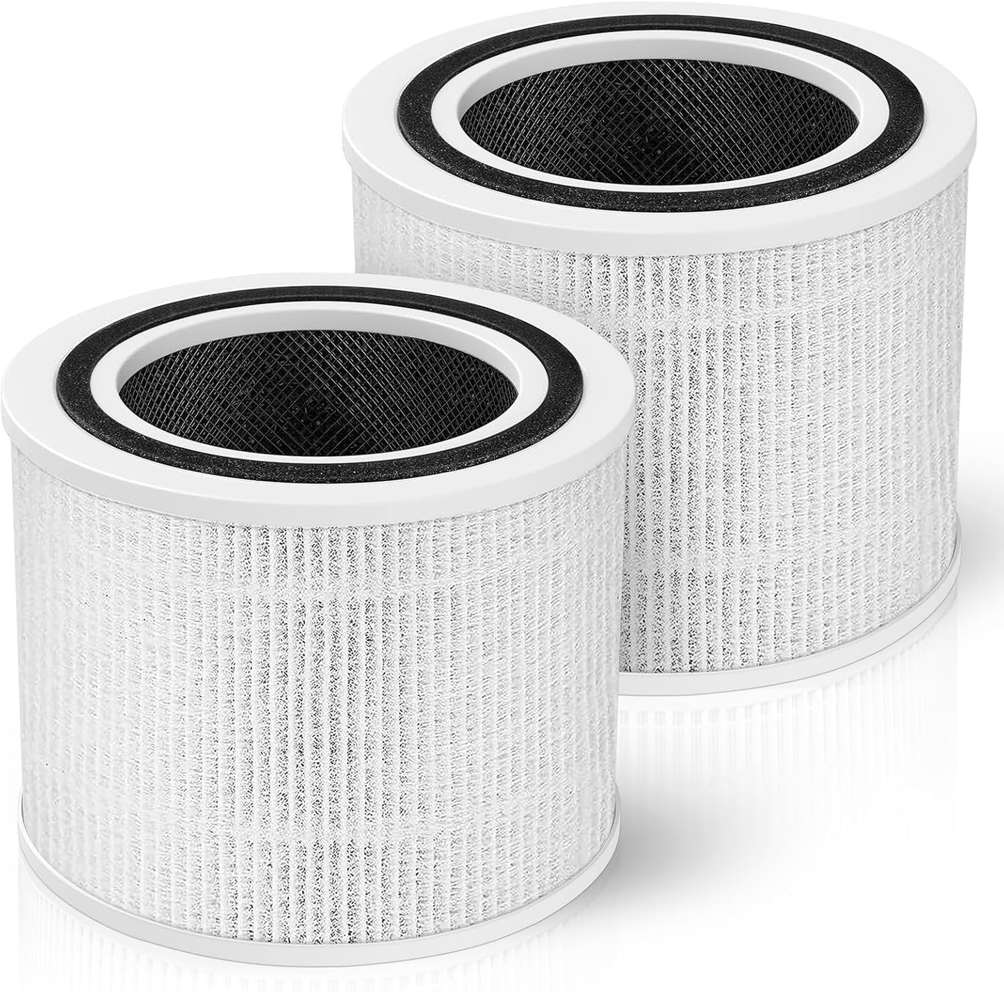 Core P350 Pet Care Air Filter Replacement for Air Purifier, 3-in-1 H13 True Replacement Filter, Activated Carbon Air Purifier Pre-Filter, 2 PC, White