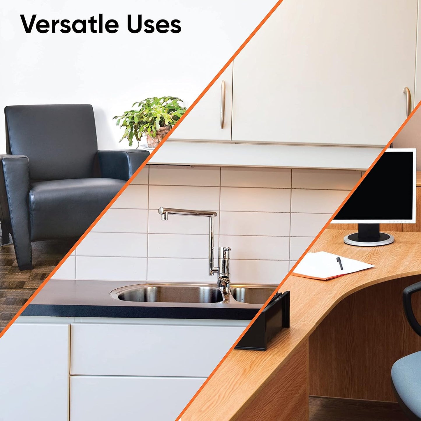 Superio Handy Wipes for Kitchen - Blue Reusable Multi-Purpose Heavy-Duty Cleaning Cloth for House, Bathroom, and Office. Disposable Dish Towel (15)