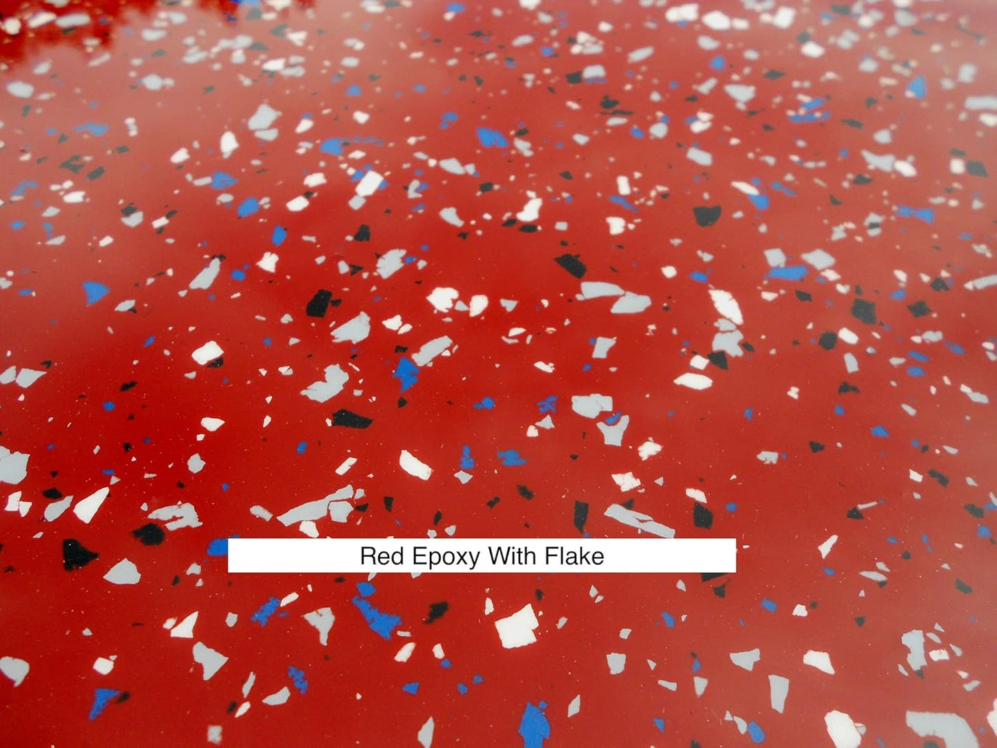 Coloredepoxies 10009 Red Epoxy Resin Coating Made with Beautiful and Vibrant Pigments, 100% solids, For Garage Floors, Basements, Concrete and Plywood. 3 Quart Kit