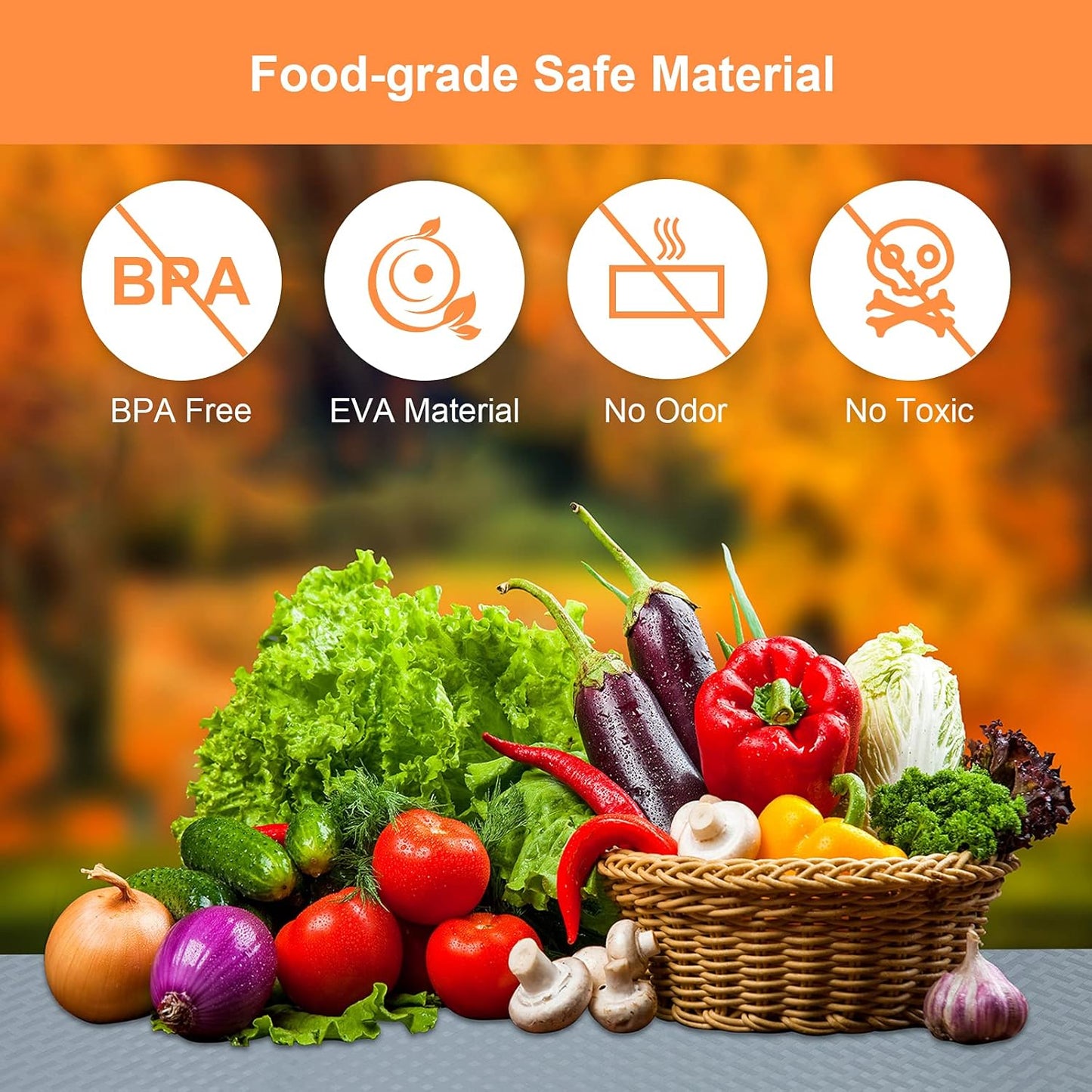 Shelf Liners for Kitchen Cabinets Refrigerator Liners Waterproof & Oil-Proof Kitchen Cupboard Liner Non-Slip Drawer Mats EVA Material Non Adhesive Fridge Mats for Shelves 11.8 x 59 Inches