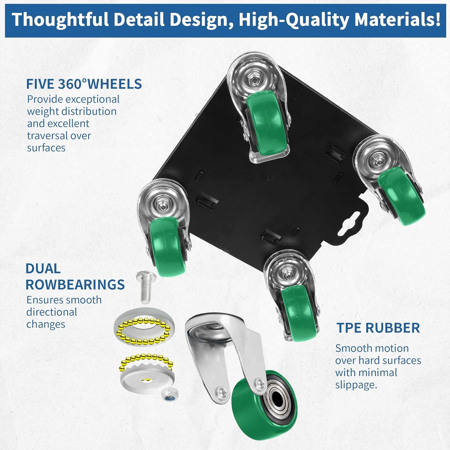 Furniture Dolly & Furniture Movers with Wheels – Furniture Lifters for Heavy Furniture – Lift and Wheel Combo Furniture Mover with Moving Furniture Gliders – Furniture Moving Wheels for Home & Office