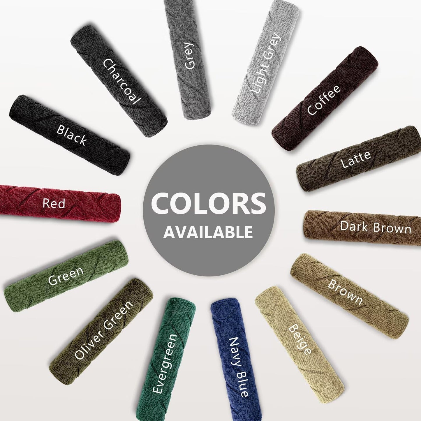 hicorfe Front Door Mat Outside Entrance,24"x35" Absorbent Muddy Dirt Resist Welcome Door Mats Outdoor Indoor,Stain and Fade Resistant,Non Slip Backing Entry Mat Doormat for Entryway (Light Grey)