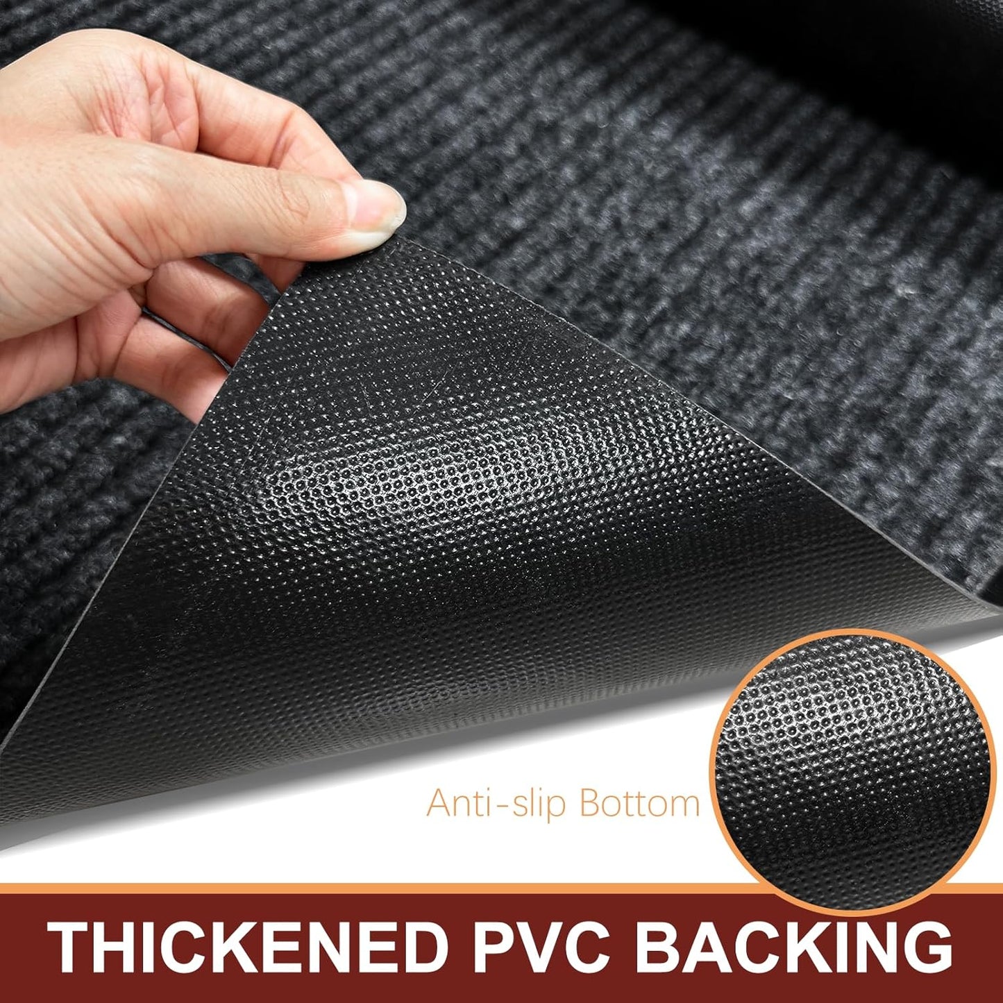 Vicwe Indoor Outdoor Door Mat, 3'x4' Heavy Duty Front Door Mat, Non-Slip Washable Doormats Entrance Mats, Dirt Resistant and Absorbent Doormat, Commercial Outdoor Entrance Floor Mat for Home Office