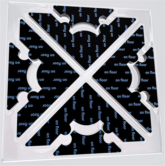 Rug Non Slip Grippers, Reusable Keep Rug Corner Down Tape Pads for Hardwood Floors, Strong Carpet Gripper for Area Rugs, No Damaging for Floor, 32Pcs