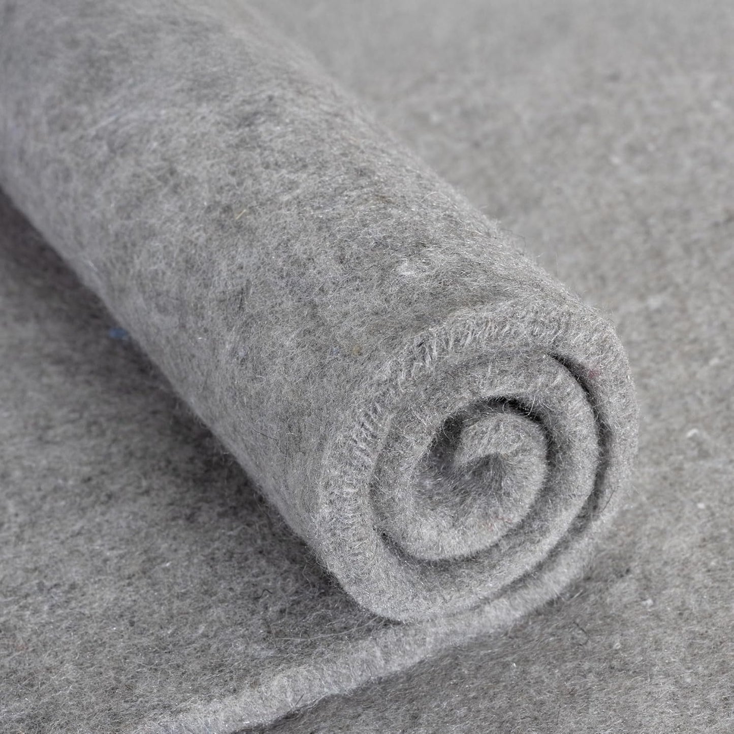 RUGPADUSA - Eco-Plush - 5'x8' - 1/2" Thick - 100% Felt - Luxurious Cushioned Rug Pad - Available in 3 Thicknesses, Many Custom Sizes