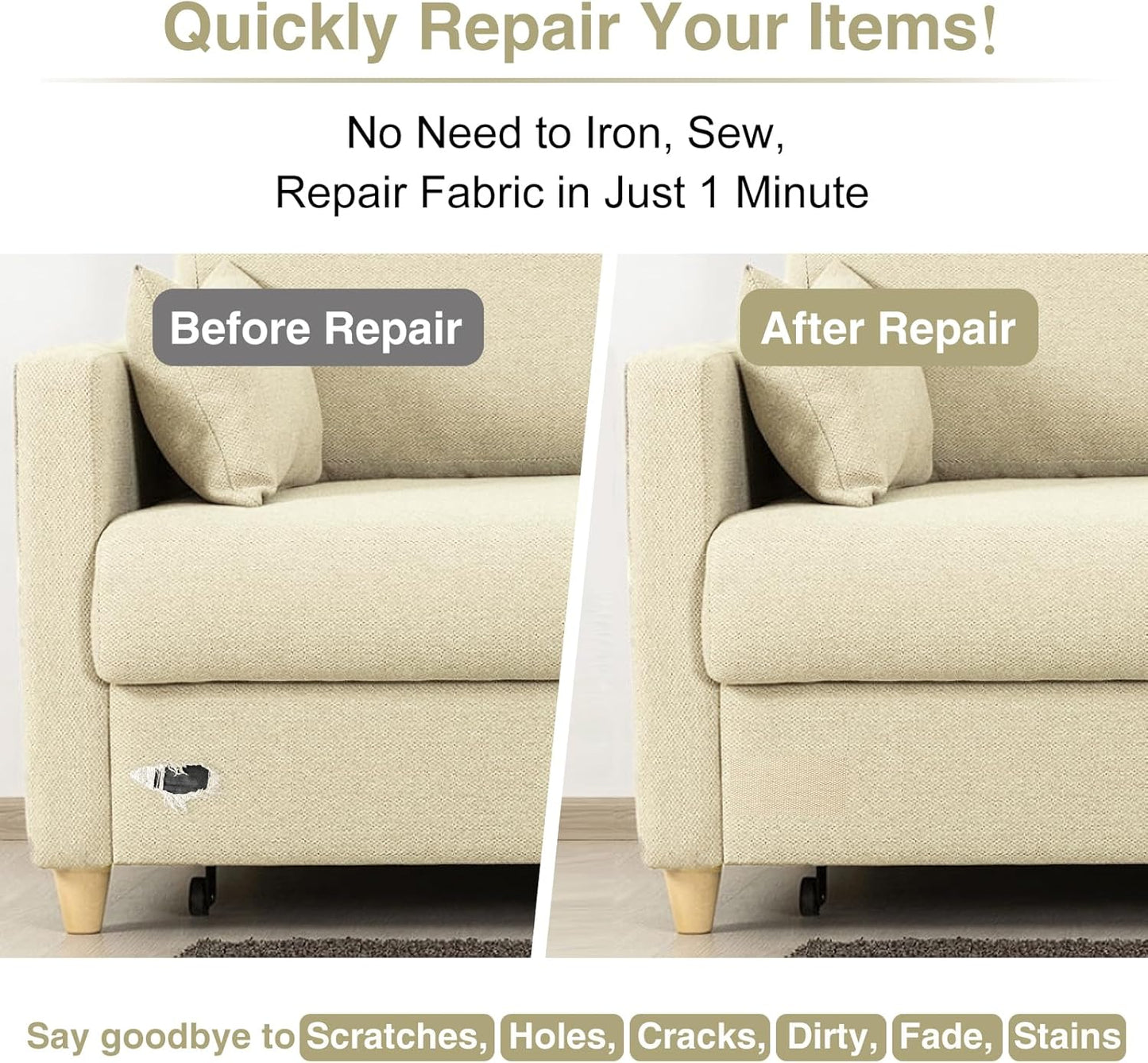 Canvas Repair Tape 4×70 Inch Waterproof Self-Adhesive Fabric Repair Patch for Repairing Boat Covers,Tents,Patio Umbrellas,Car Seats,Luggage,Sofas.(Dark Blue)