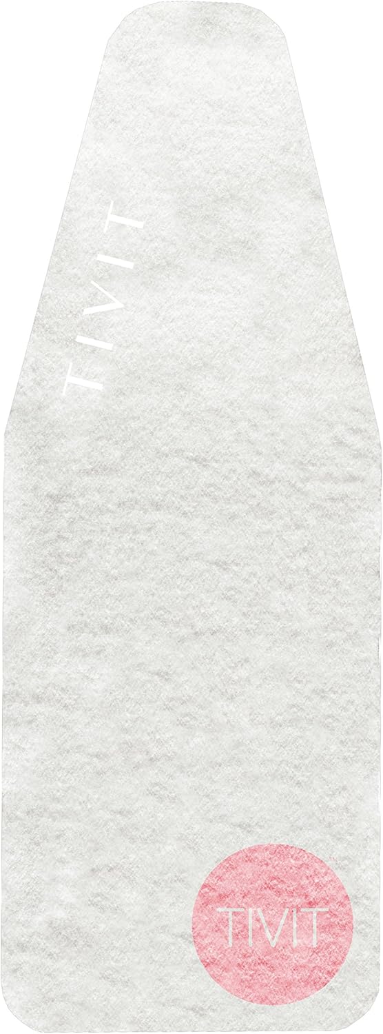 Premium Felt Underlay Padding - Extra Large Fitting up to 19 x 55 Inch Ironing Boards - Thick Polyester Felt Ironing Pad in White - Easily Cut Down to The Desired Size Ironing Board Extra Padding