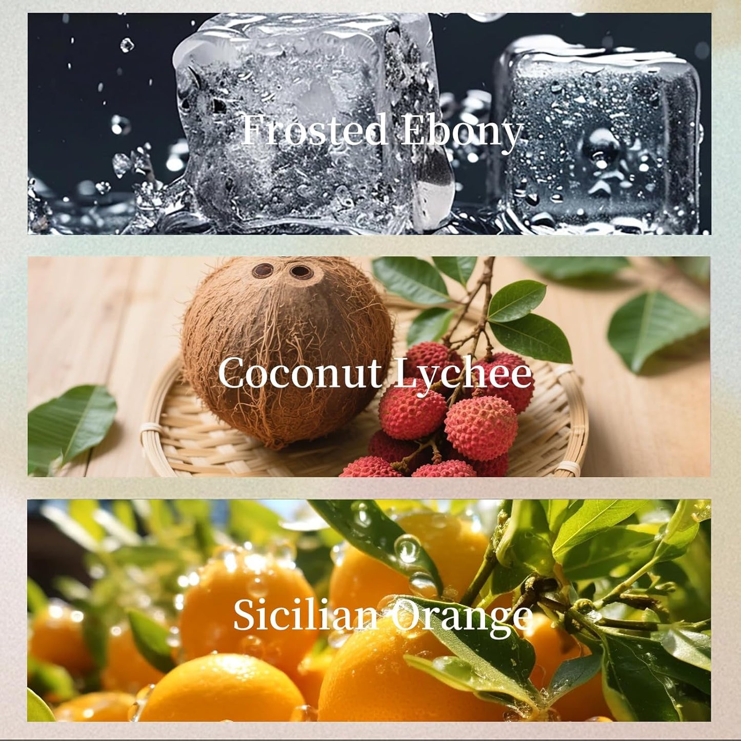 THEDOTS Series Car Air Freshener with 2 Adjustable Ribbons for Car Rearview Mirror, Sicilian Orange, 30 Days, Non-Toxic Fabric Sachet Gift (1 Pack)