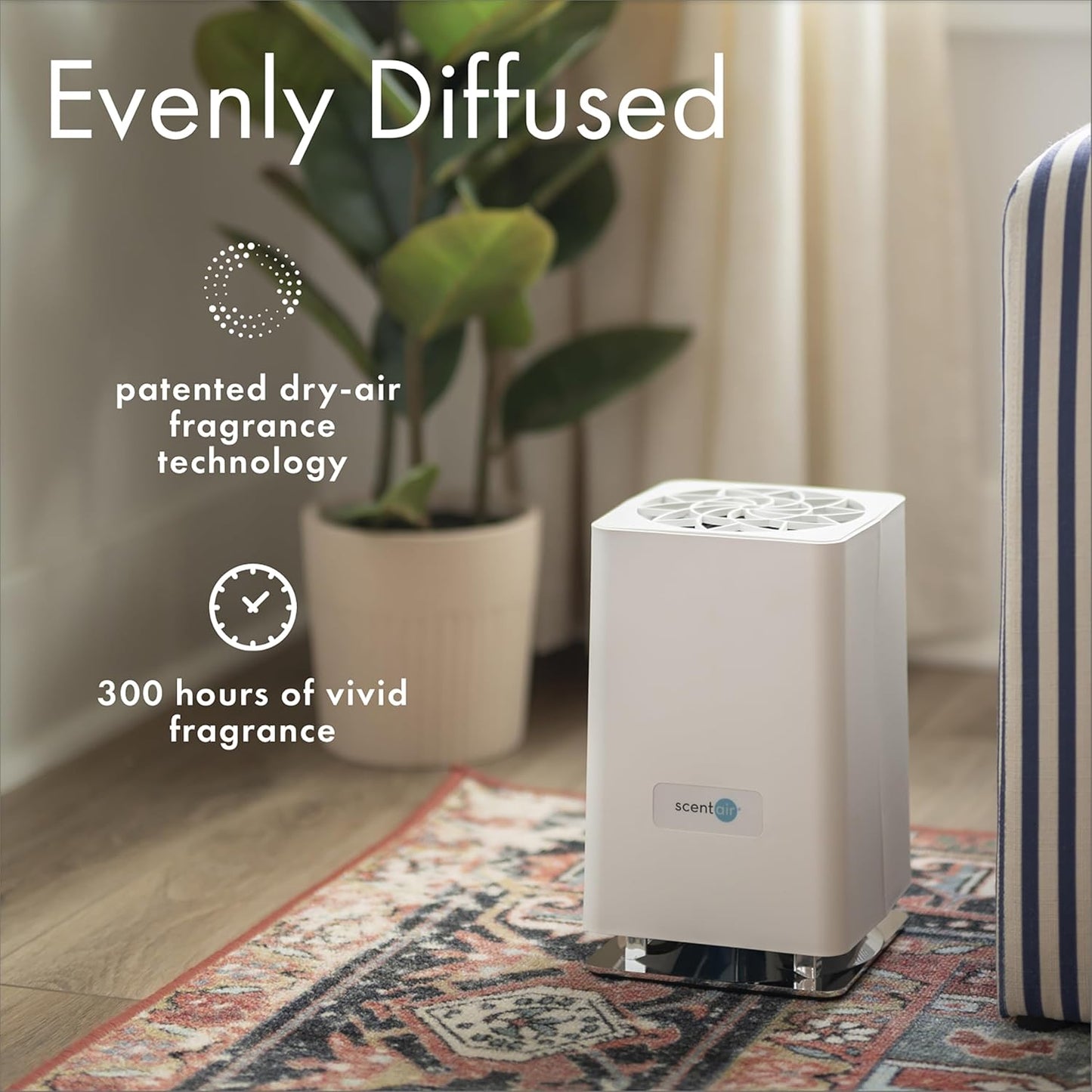 ScentAir Whisper Home Monthly Plug-in Refill, Fragrance Cartridge for Home and Office, Pine Forest