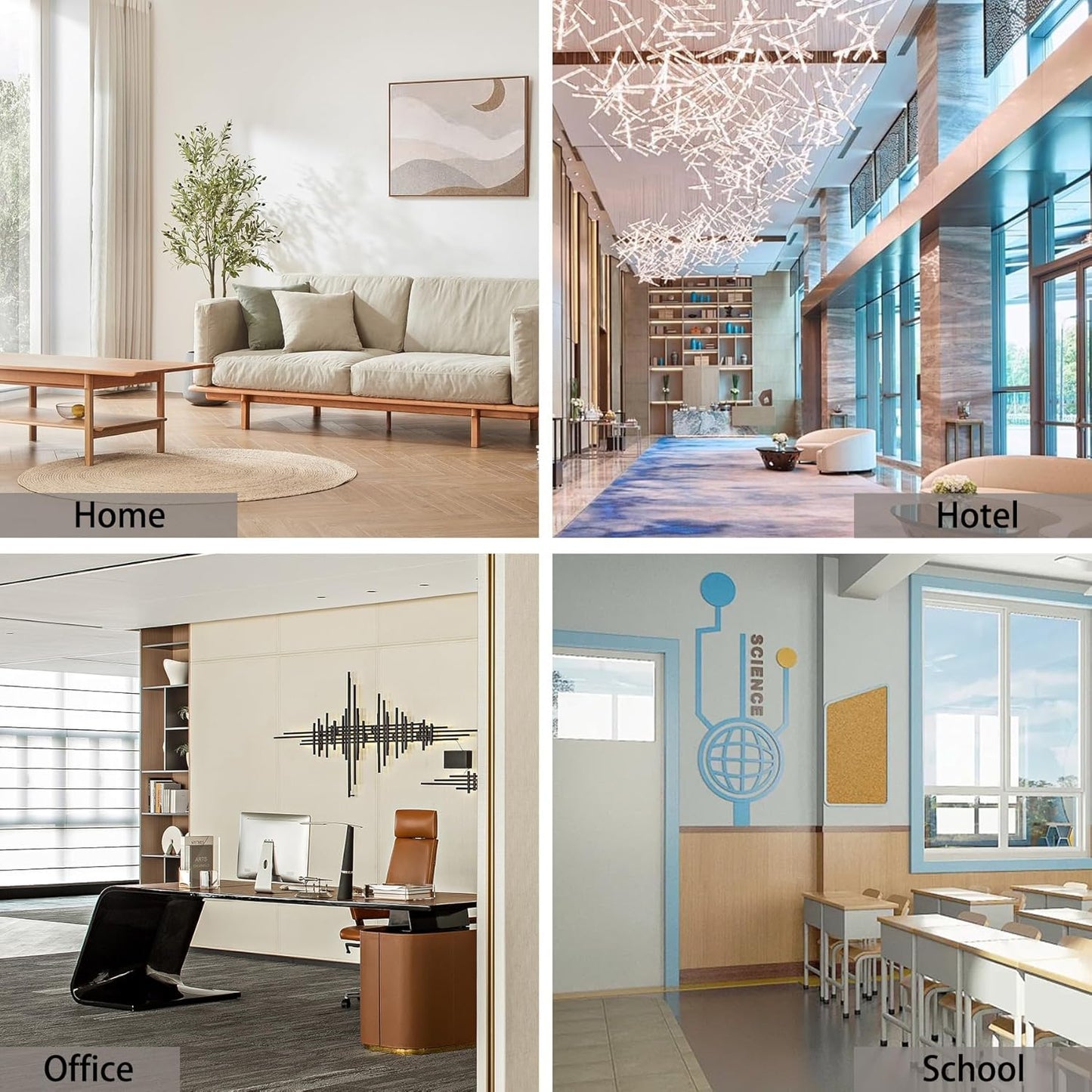 Gaahing Aluminum Floor Transition Threshold Strip, Bridge The Height Gap Between 0.2 to 0.5 inches for Doorway Ramp Tiles Laminate Planks (2Pcs x 35.4in x 1.7in, Matte Silver)