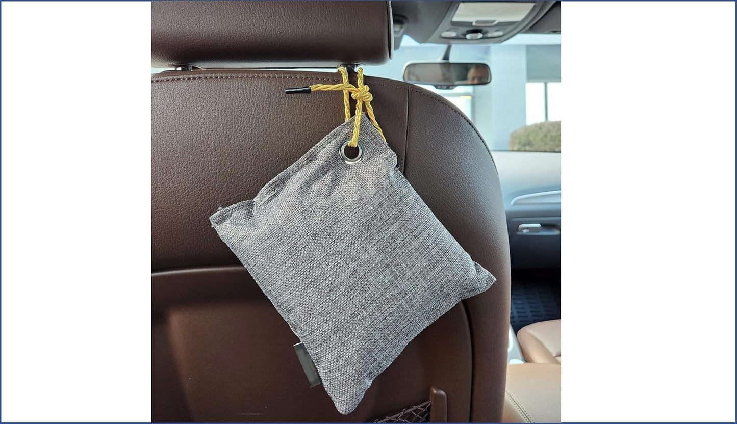 Activated Charcoal Odor Absorber – 2.2 Lb – Coconut Shell Carbon Granules – Natural Air Purifier for Home, Car, Closet, Fridge, Shoes, Gym Bags, Trash Areas – Room Deodorizer