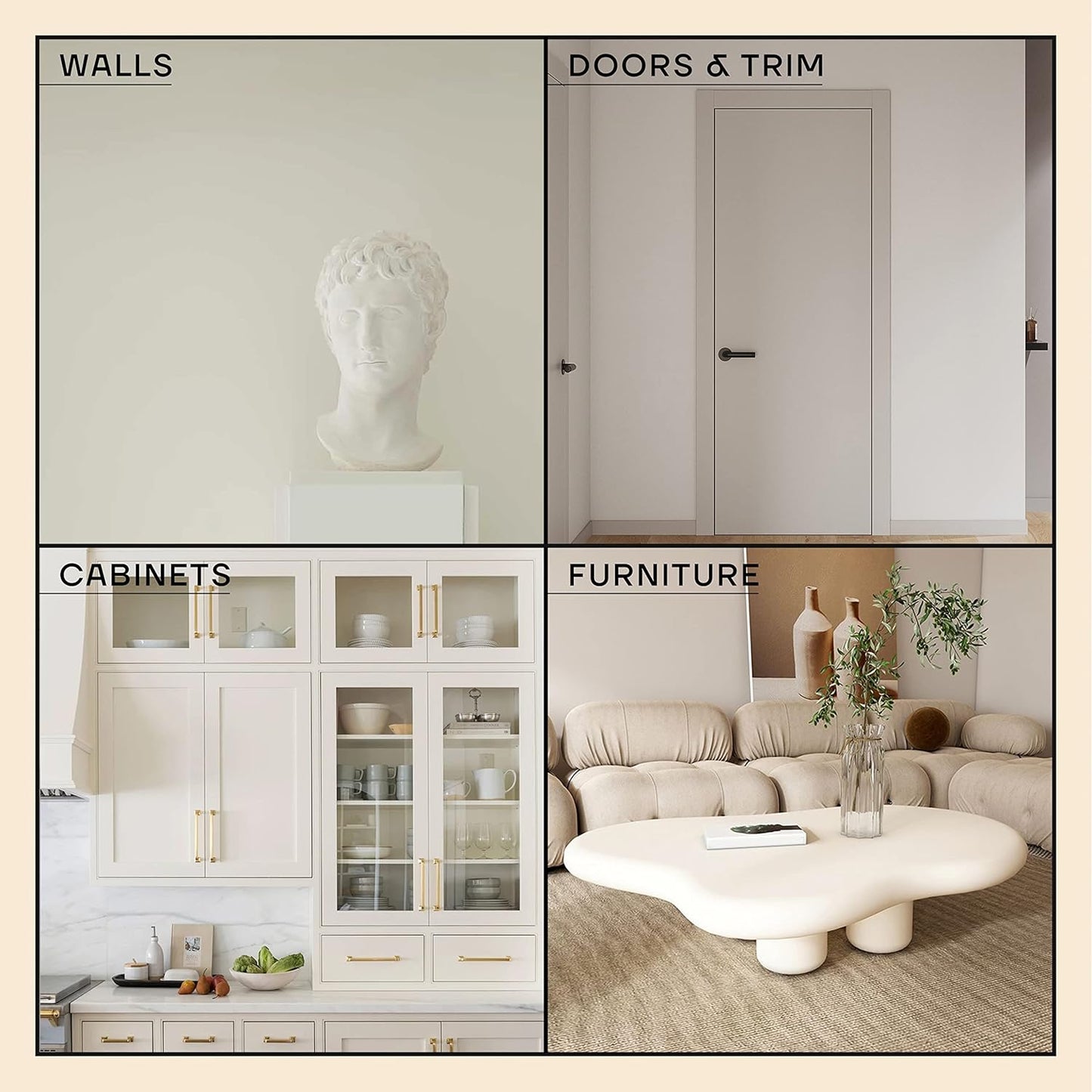 soto Black Paint Touch Up, Multi-Surface, Matte Finish (No. 70 Mars Black) — 10 Milliliters of Scratch Repair for Furniture, Walls, Cabinets, Trim, Doors, Indoor/Outdoor