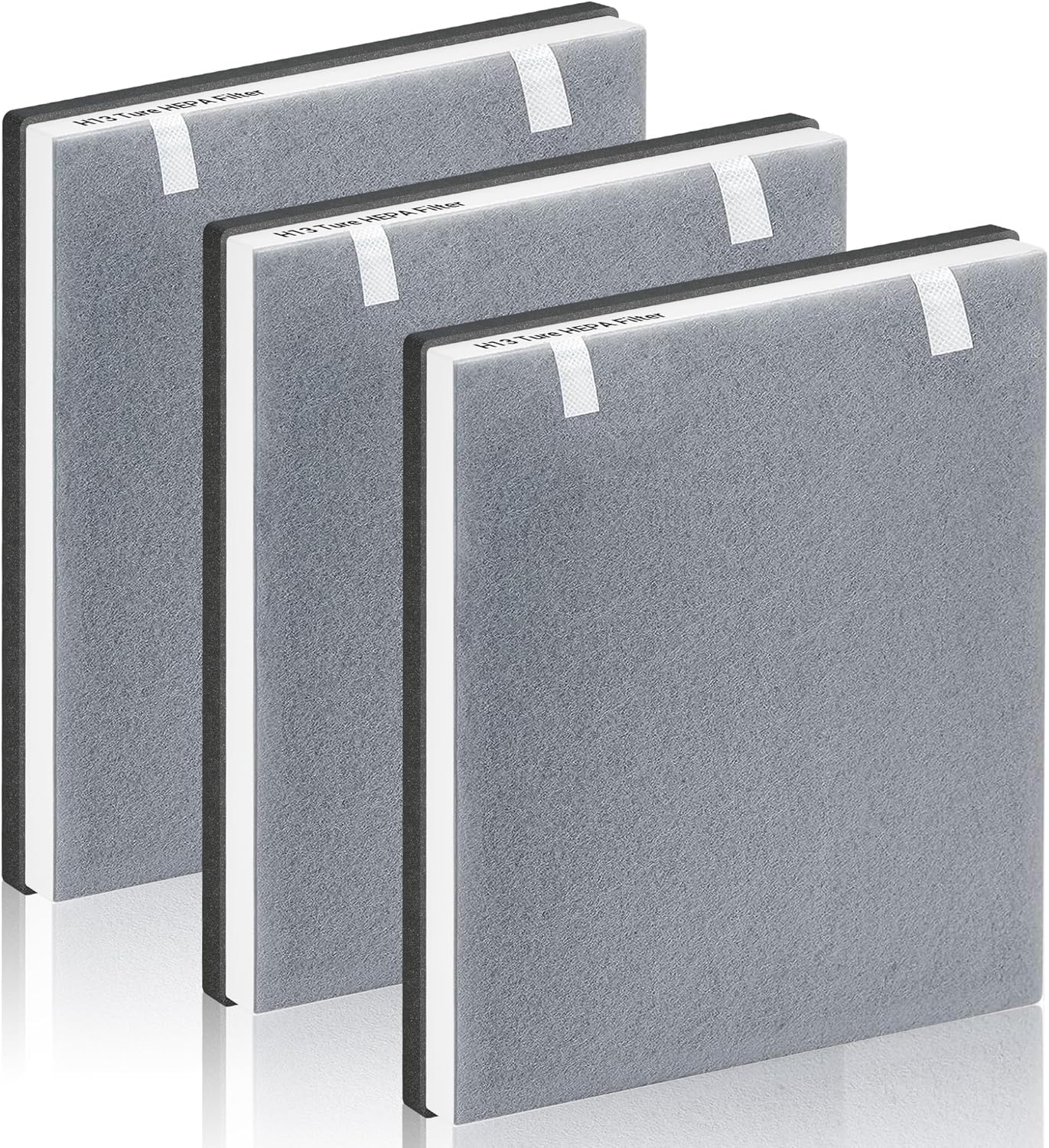 Vital 100 Replacement Filter for LEVOIT Air Purifier, 3-in-1 Pre, H13 High-Efficiency Activated Carbon Filtration System, Replace Part # Vital 100-RF, Pack of 3, By Improvedhand