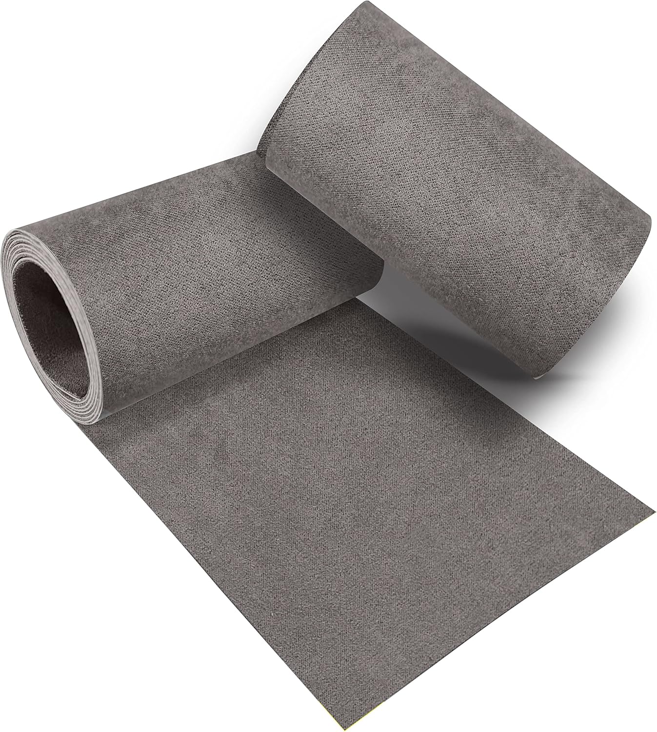 Velvet Repair Patch, Self-Adhesive Flannel Fabric Patch, Multi Colors, Microfiber Patch，Can be Used to Patch Sofas, Car Seats, Handbags, Jacket Holes and Tears (Khaki Grey)