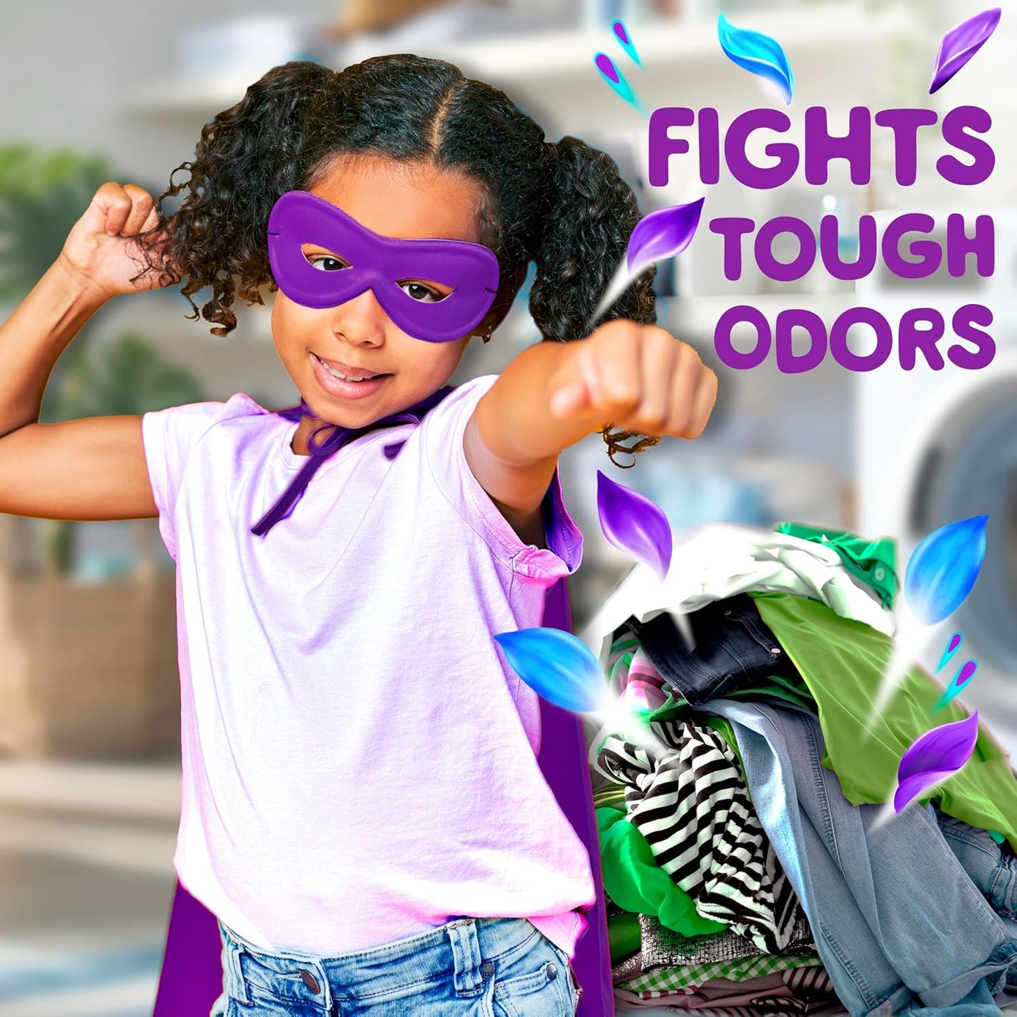 Gain Odor Defense In-wash Scent Booster, Super Fresh Blast scent, 21.1 OZ, 2 in 1 Freshness plus Odor Protection, laundry scent beads